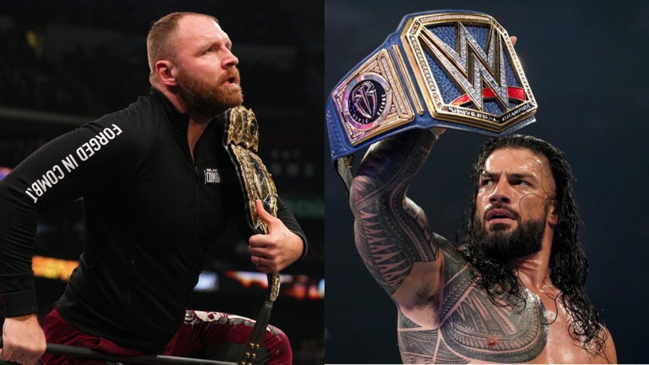 Jon Moxley and Roman Reigns simultaneously reigned as their respective promotion's world champion this past summer.