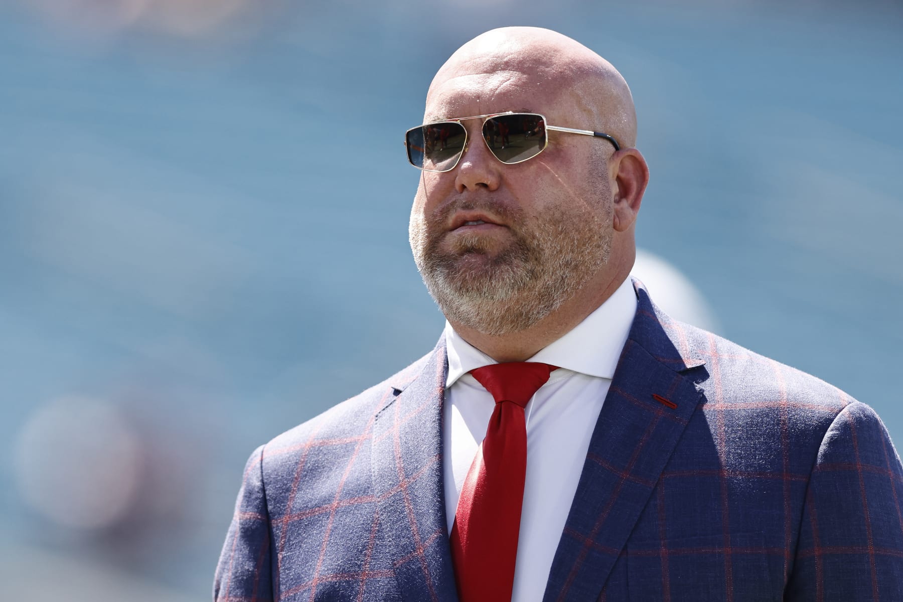 JACKSONVILLE, FLORIDA - SEPTEMBER 26: General manager Steve Keim of the Arizona Cardinals looks on prior to the game against the Jacksonville Jaguars at TIAA Bank Field on September 26, 2021 in Jacksonville, Florida. (Photo by Michael Reaves/Getty Images)