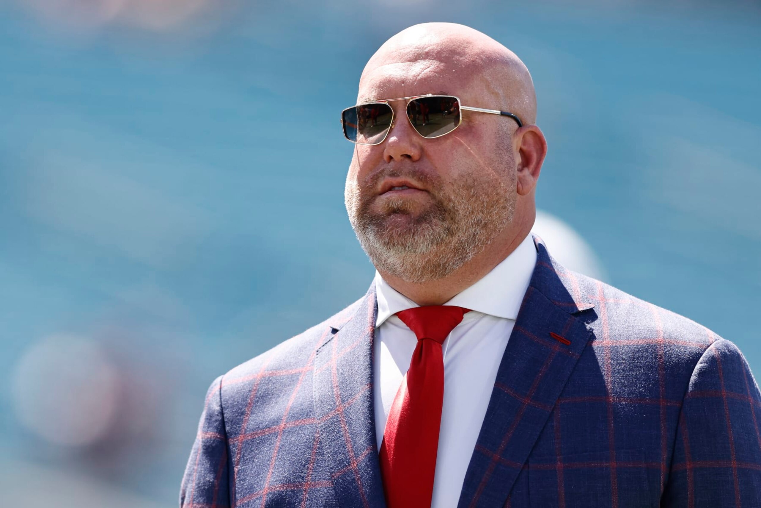 JACKSONVILLE, FLORIDA - SEPTEMBER 26: General manager Steve Keim of the Arizona Cardinals looks on prior to the game against the Jacksonville Jaguars at TIAA Bank Field on September 26, 2021 in Jacksonville, Florida. (Photo by Michael Reaves/Getty Images) JACKSONVILLE, FLORIDA - SEPTEMBER 26: General manager Steve Keim of the Arizona Cardinals looks on prior to the game against the Jacksonville Jaguars at TIAA Bank Field on September 26, 2021 in Jacksonville, Florida. (Photo by Michael Reaves/Getty Images)