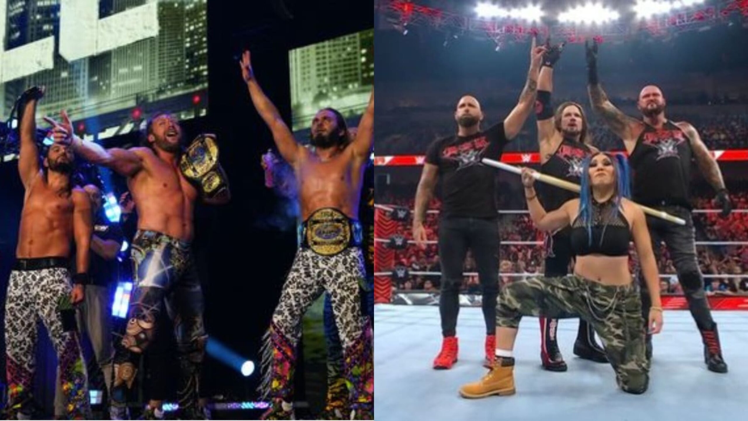 AEW's The Elite and WWE's The O.C.