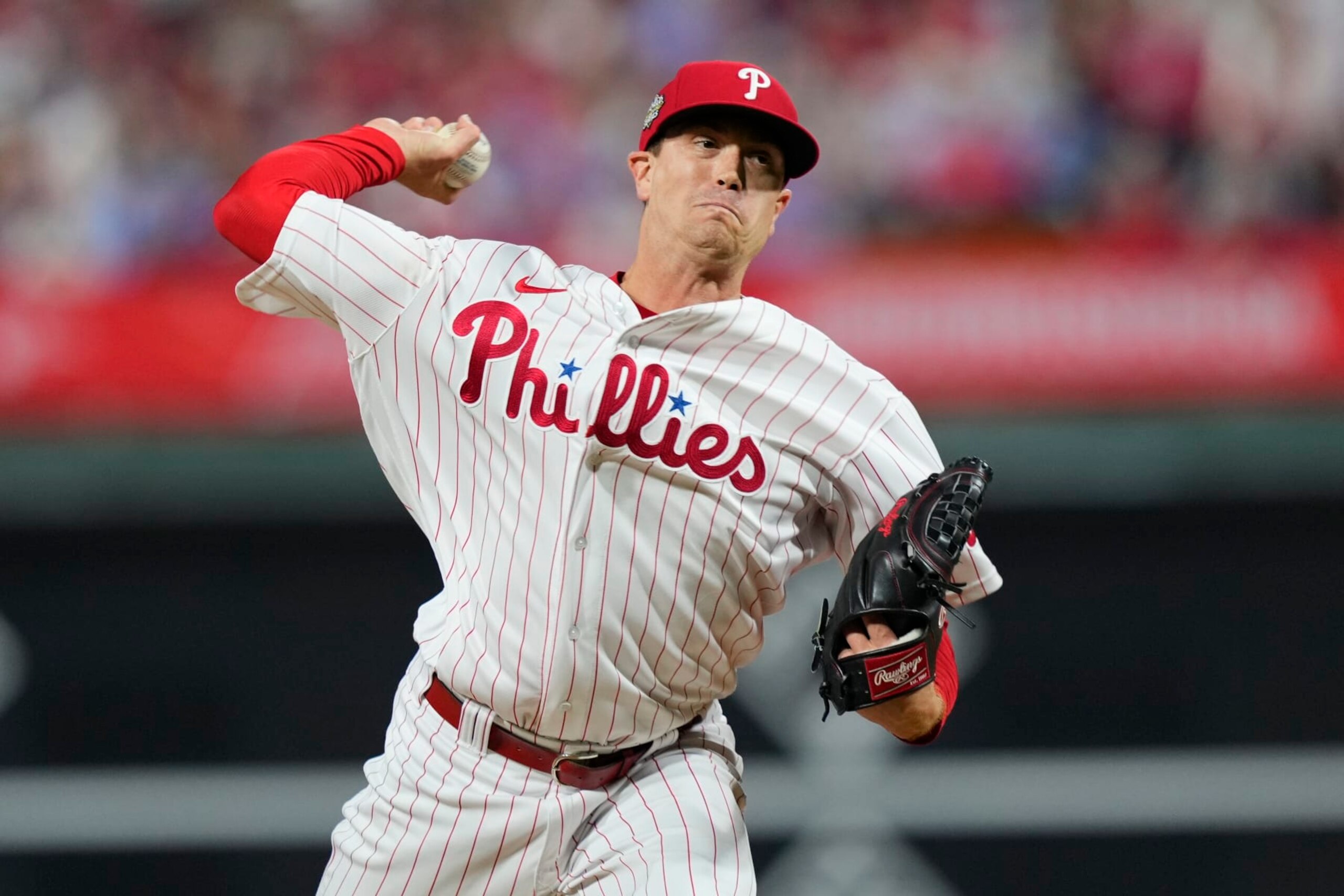 Kyle Gibson relocates from Philadelphia to Baltimore. Kyle Gibson relocates from Philadelphia to Baltimore.