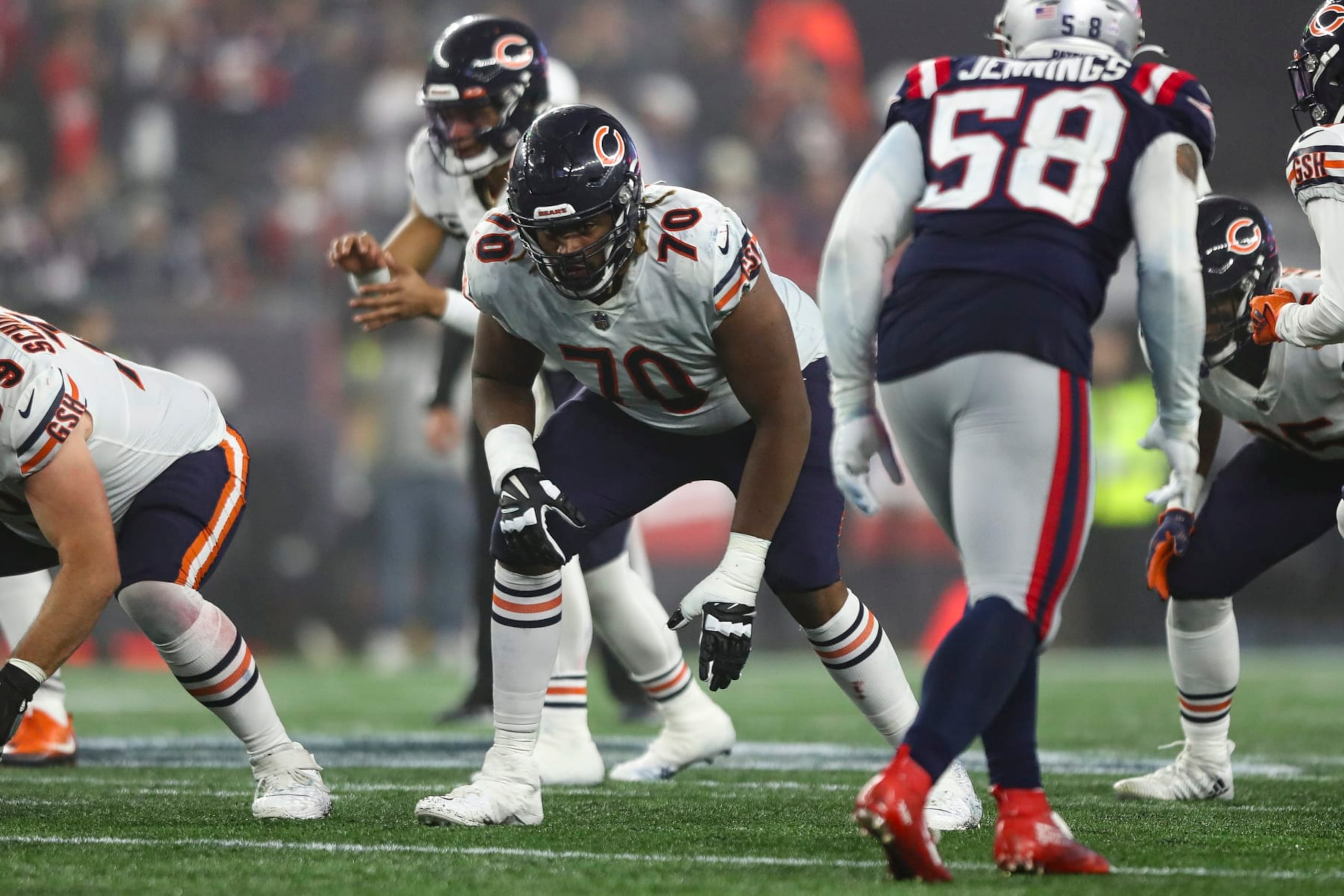 The Bears will hope to hit on more draft picks like Braxton Jones in the 2022 draft. 