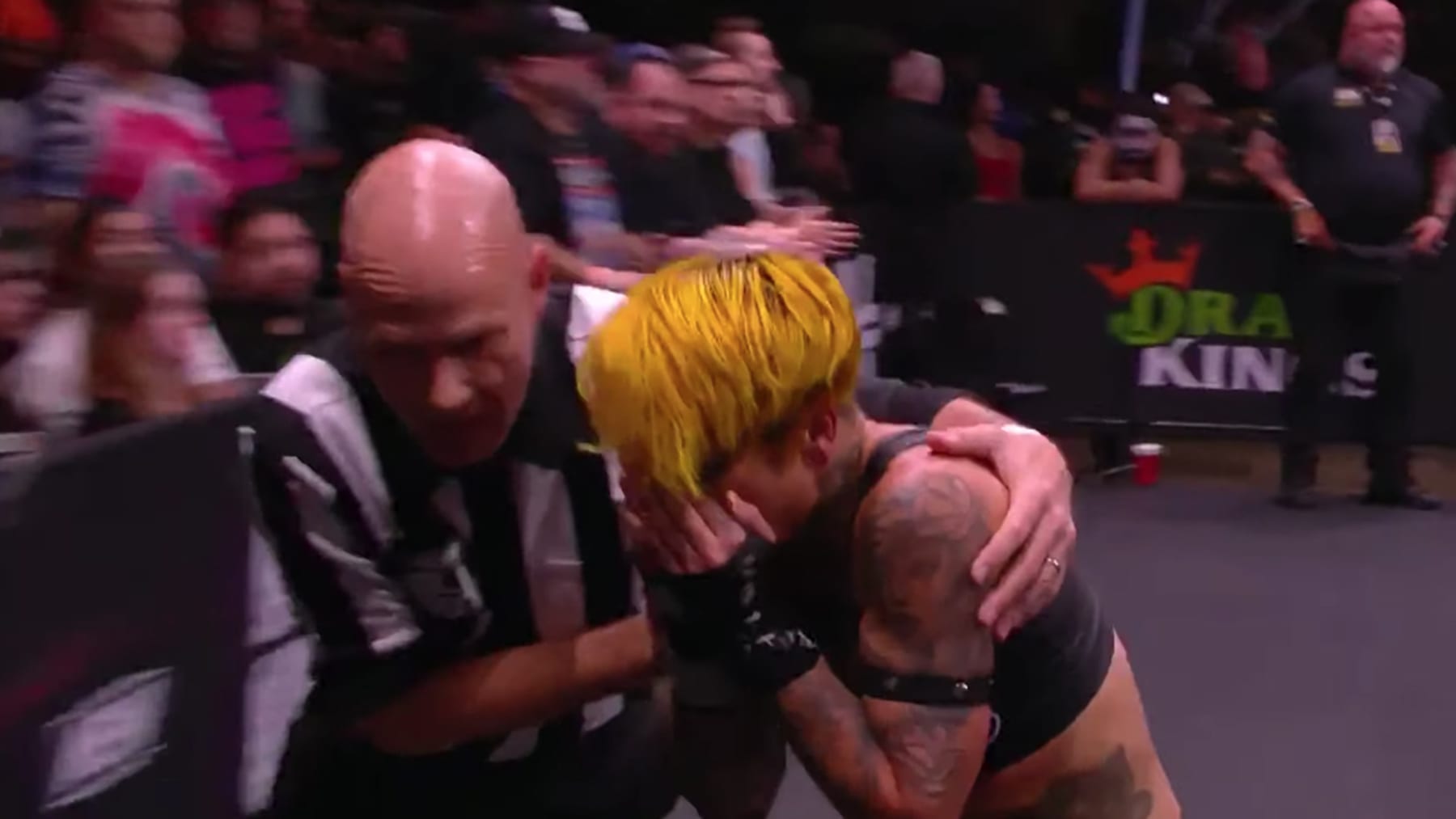 This isn't Ruby Soho after just another one of her many losses. This is after being dropped on her head and having her nose broken while also losing that match.