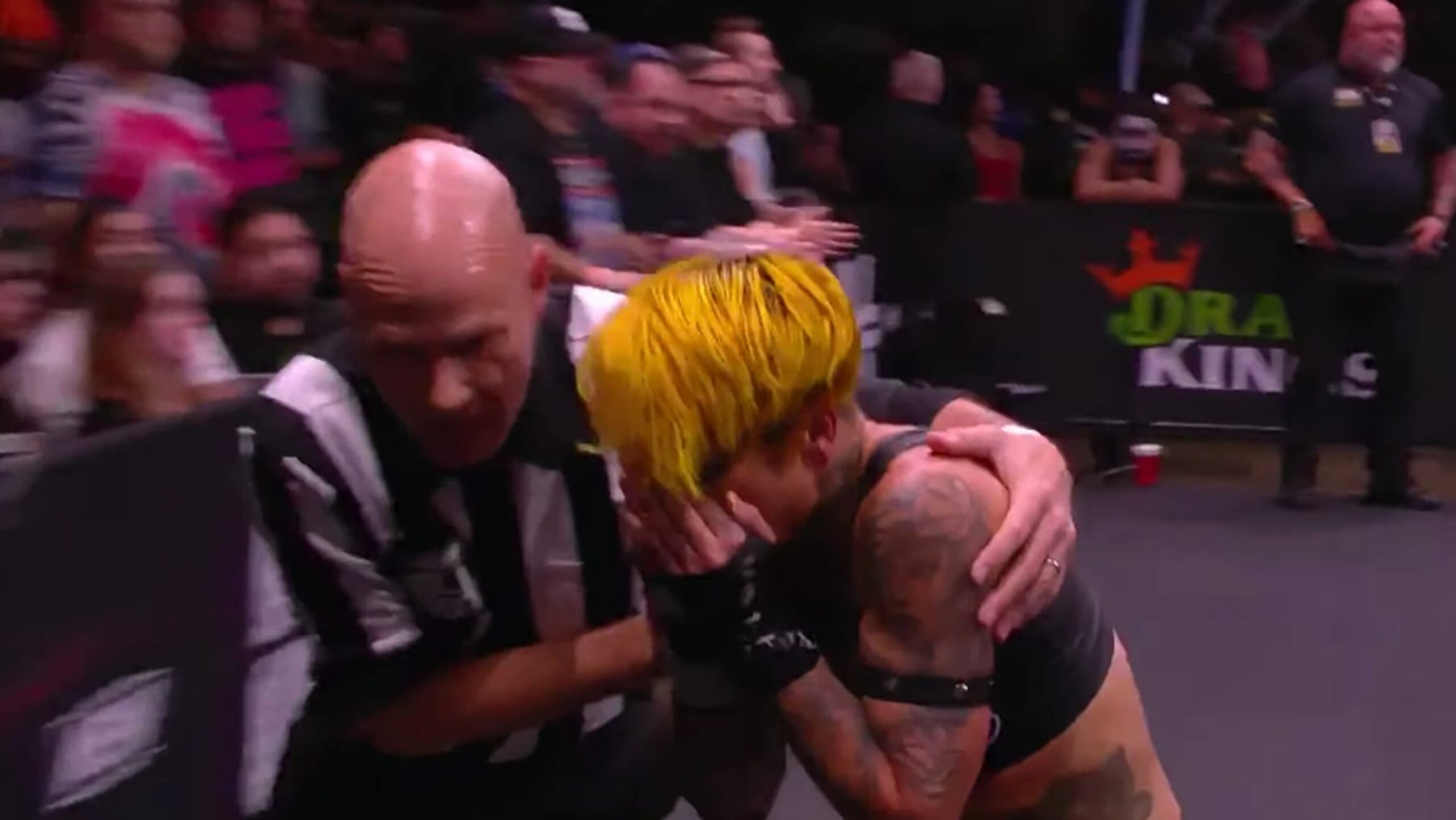 This isn't Ruby Soho after just another one of her many losses. This is after being dropped on her head and having her nose broken while also losing that match.