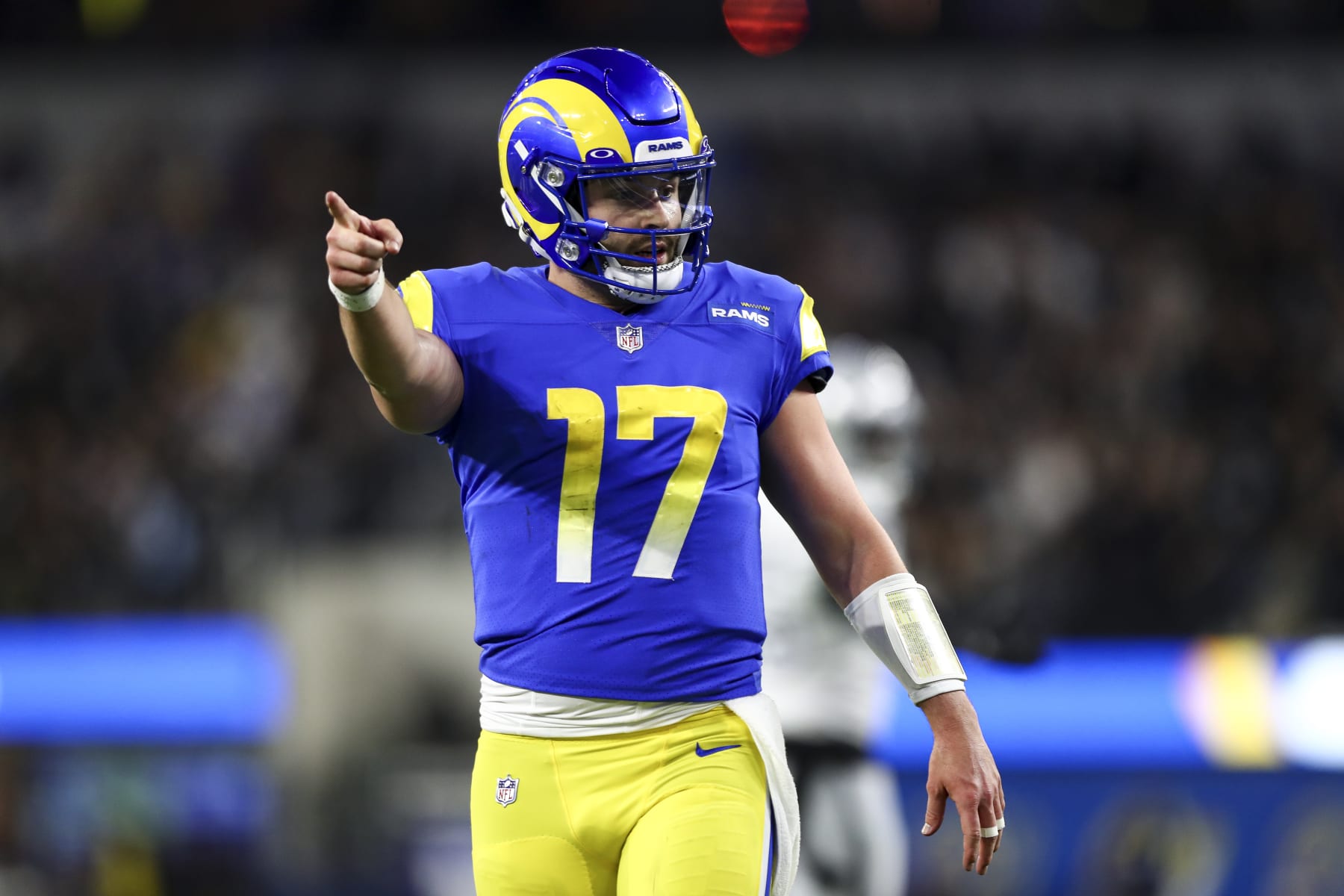 Baker Mayfield may have given the Rams a little spark to finish the season.