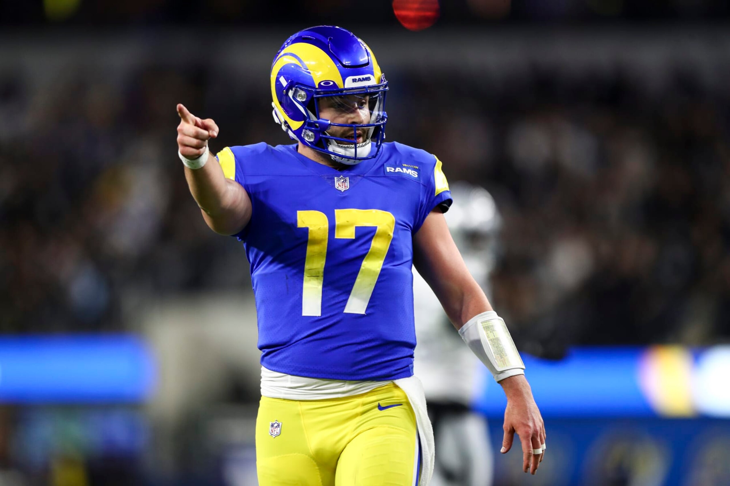 Baker Mayfield may have given the Rams a little spark to finish the season.
