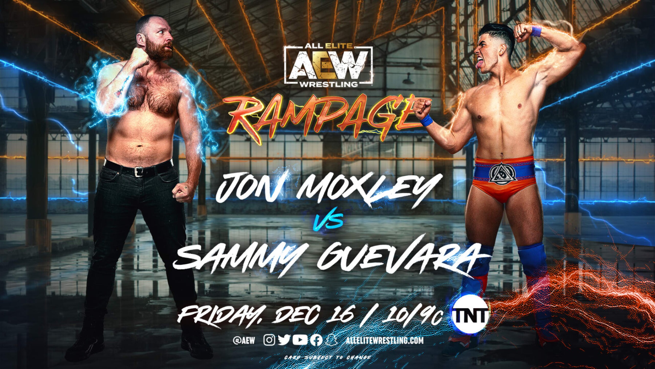 Jon Moxley and Sammy Guevara.