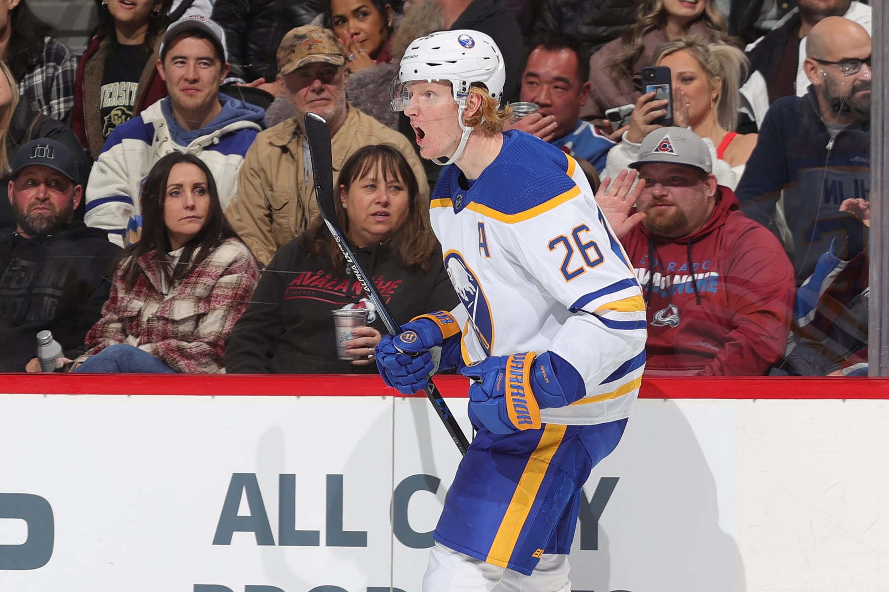 Buffalo Sabres defenseman Rasmus Dahlin.