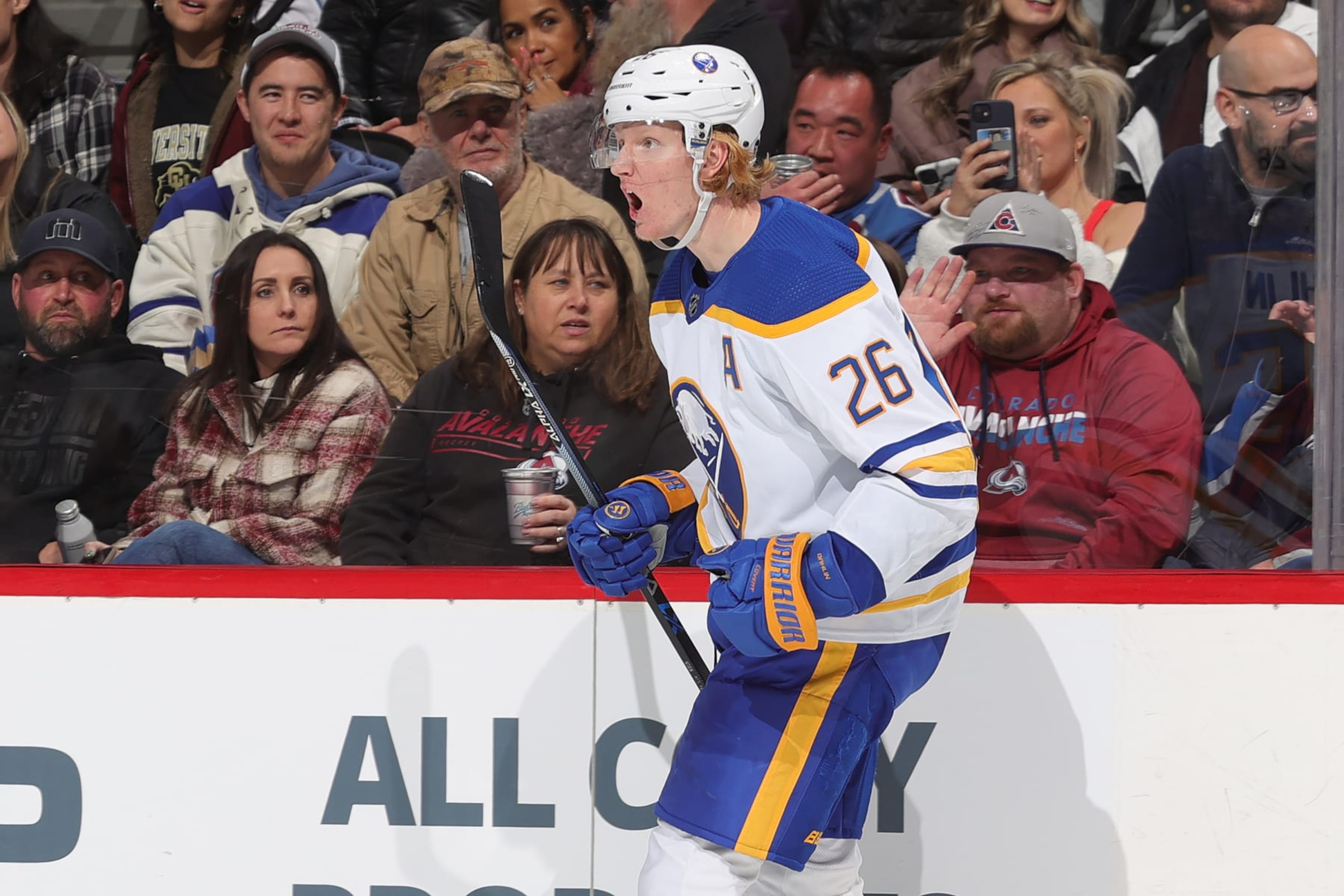 Buffalo Sabres defenseman Rasmus Dahlin. Buffalo Sabres defenseman Rasmus Dahlin.