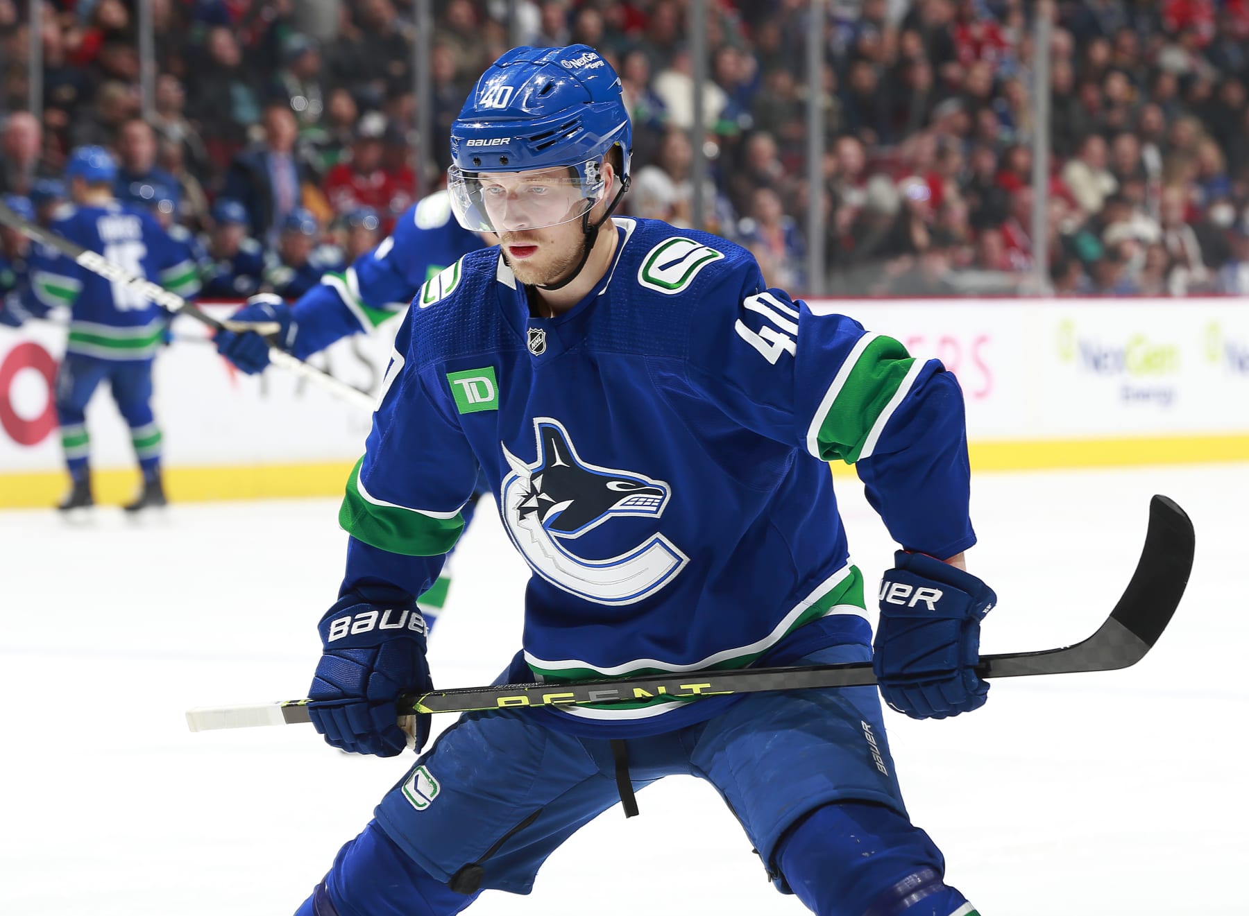 Vancouver Canucks center Elias Pettersson.