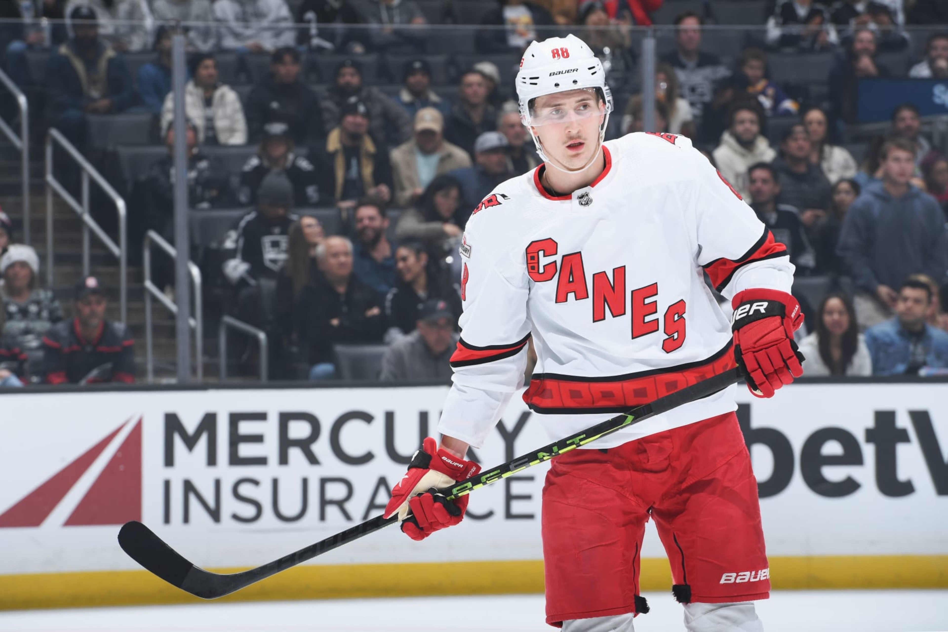 Carolina Hurricanes winger Martin Necas. Carolina Hurricanes winger Martin Necas.