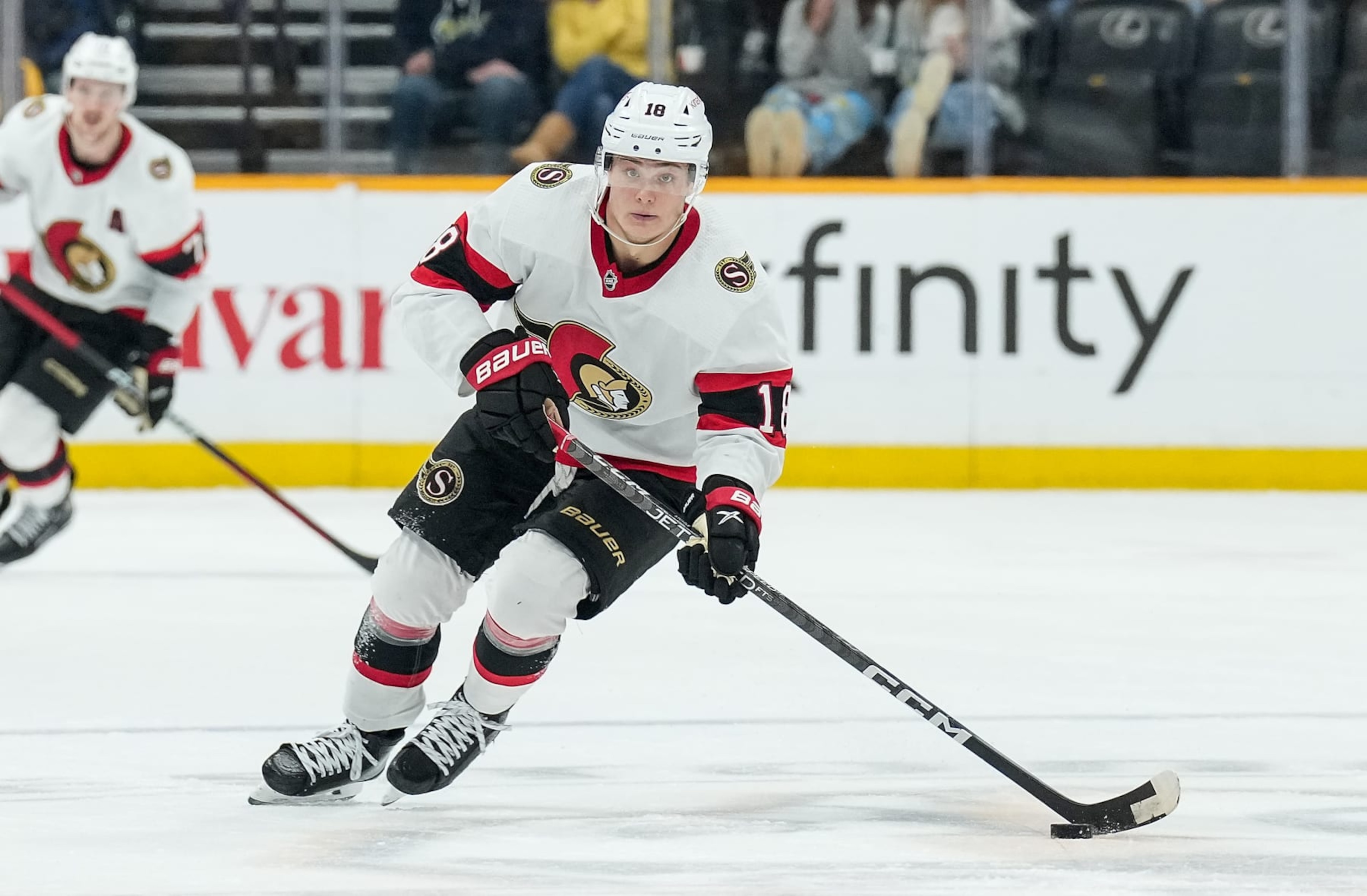 Ottawa Senators forward Tim Stützle Ottawa Senators forward Tim Stützle