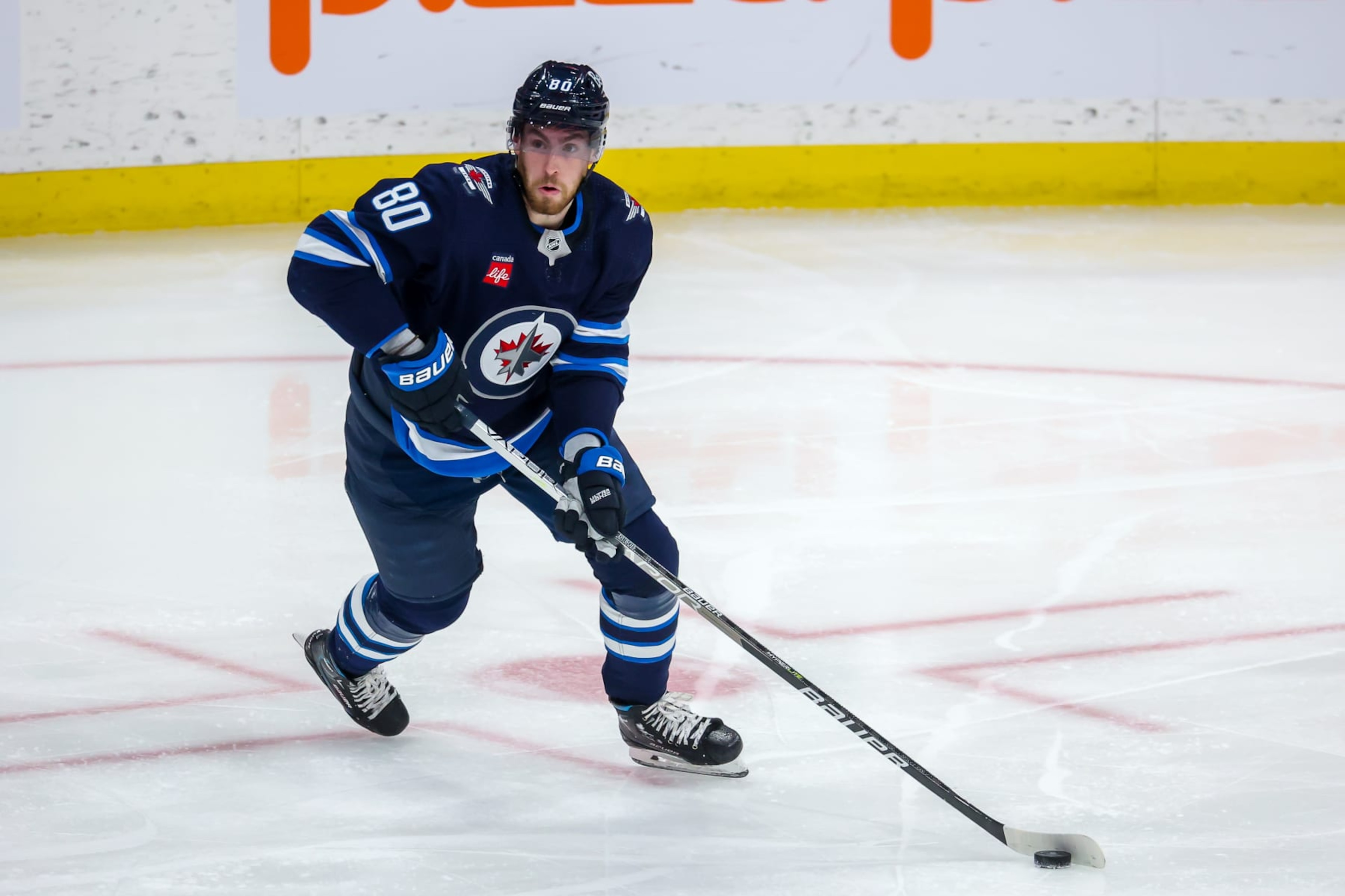 Winnipeg Jets forward Pierre-Luc Dubois. Winnipeg Jets forward Pierre-Luc Dubois.
