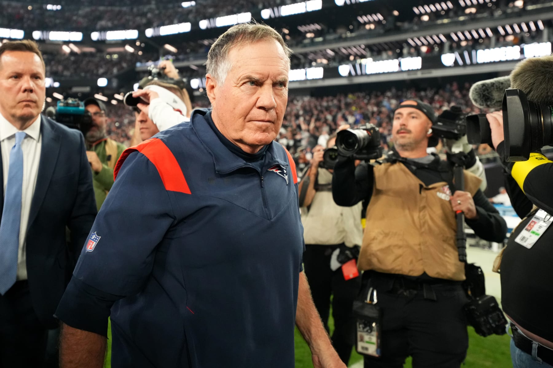 Patriots coach Bill Belichick