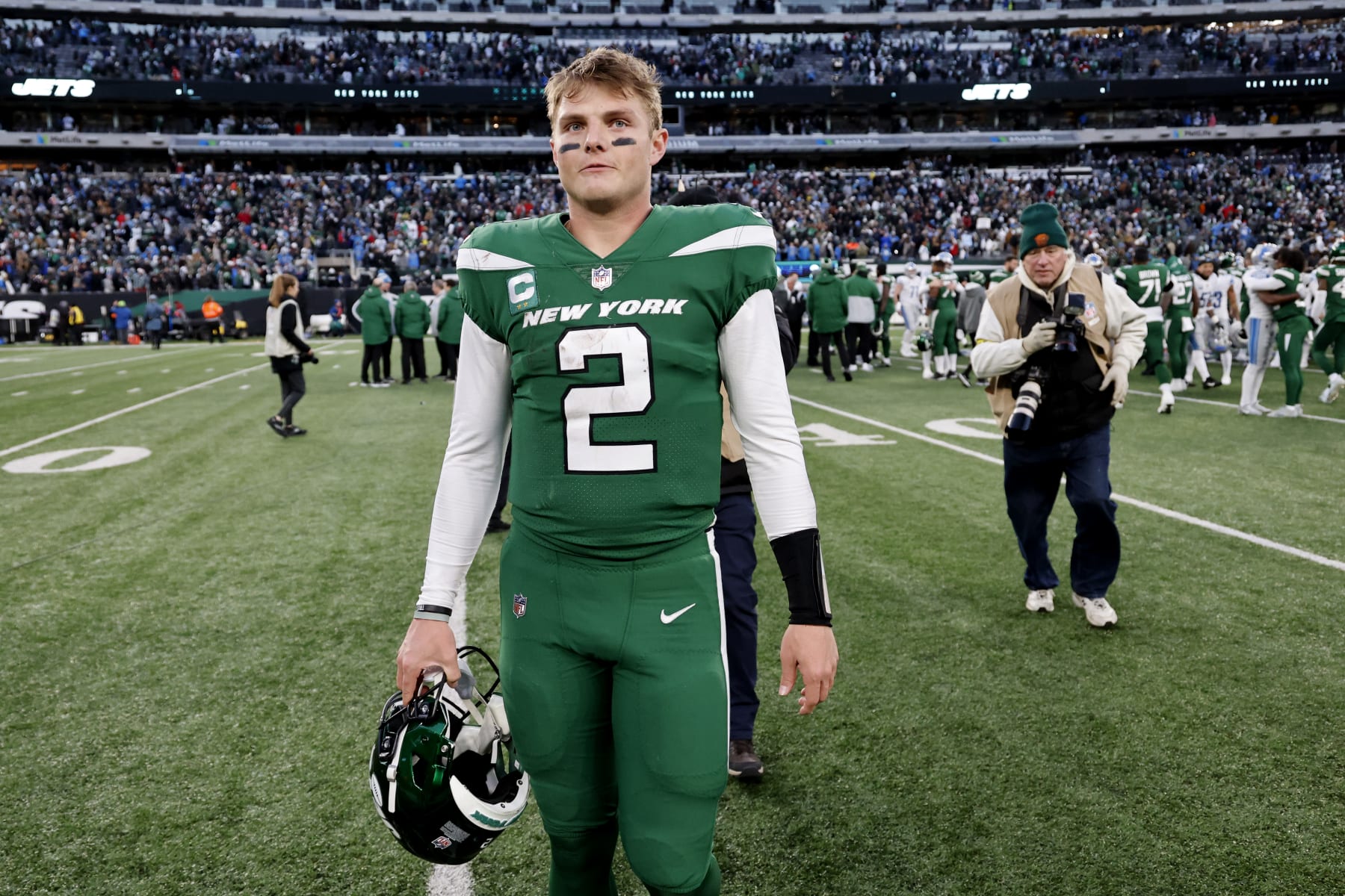 Jets QB Zach Wilson