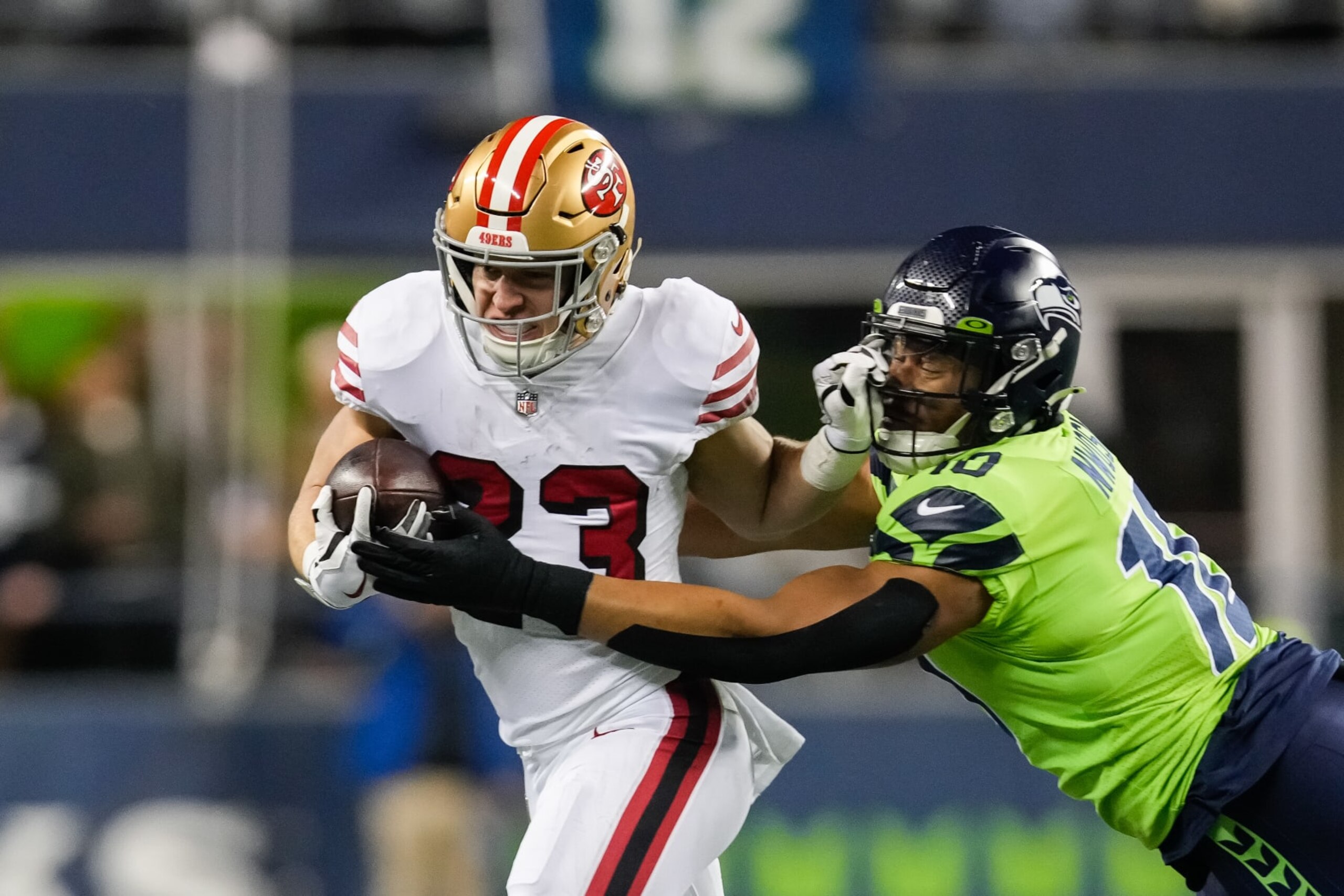 49ers RB Christian McCaffrey