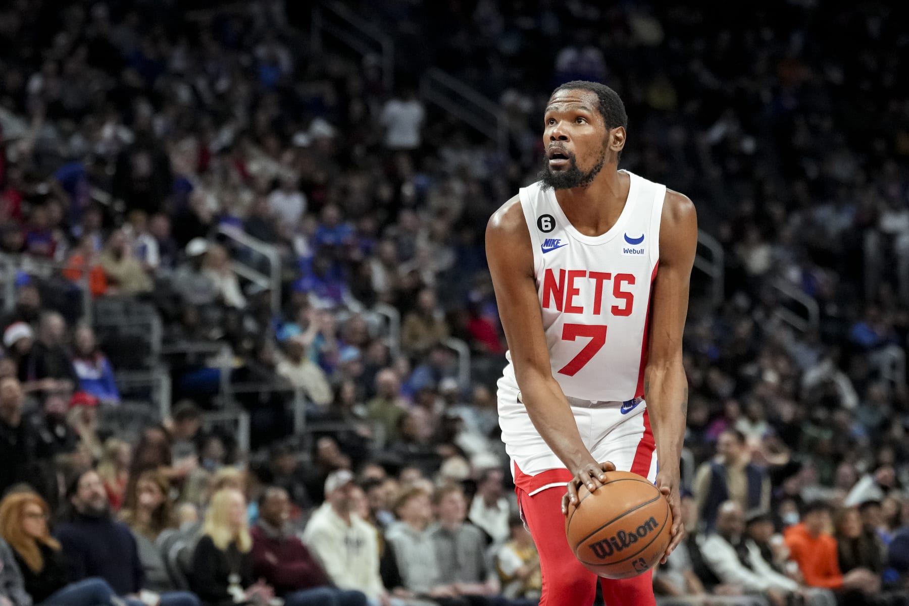 Brooklyn Nets star Kevin Durant. 