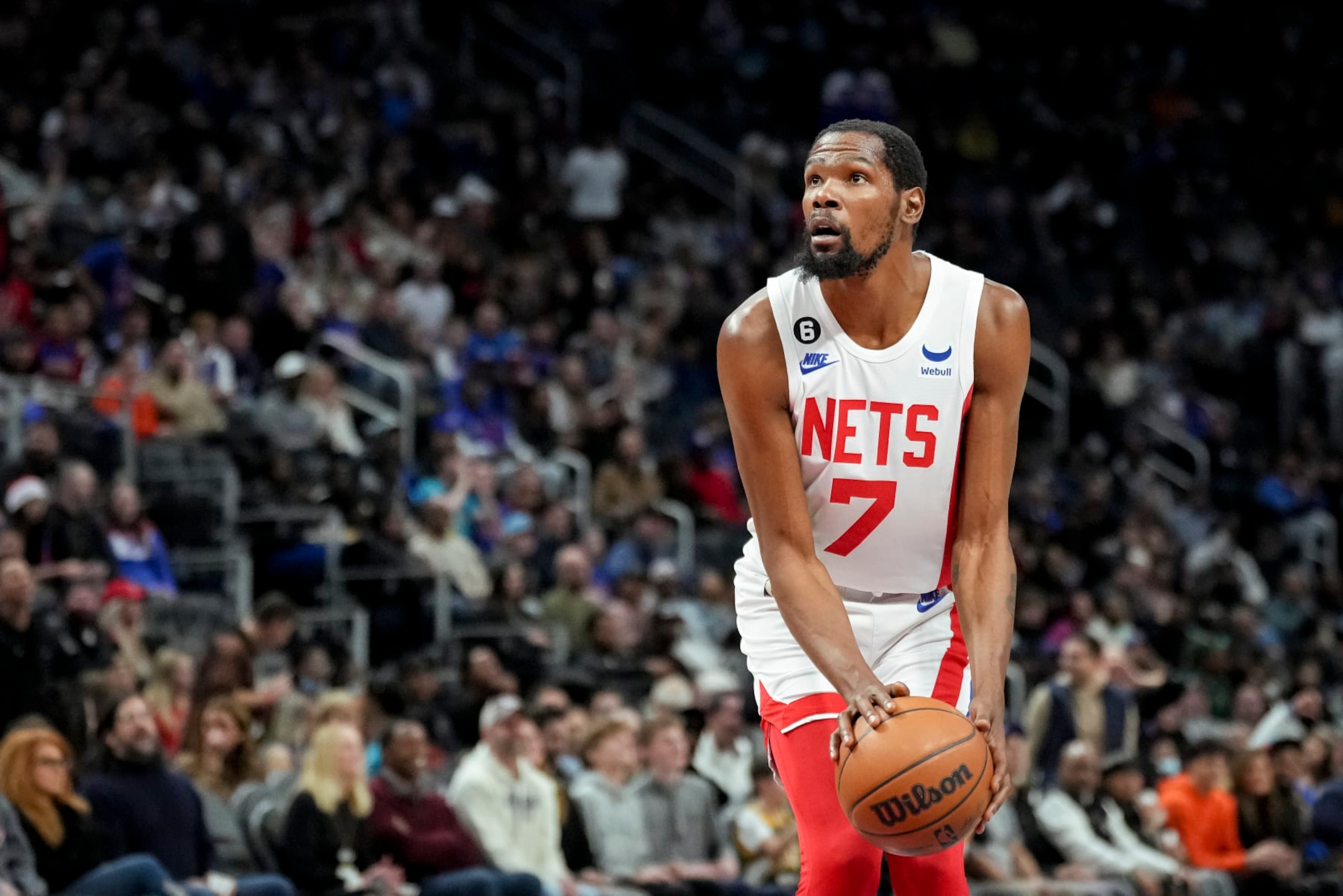 Brooklyn Nets star Kevin Durant. 