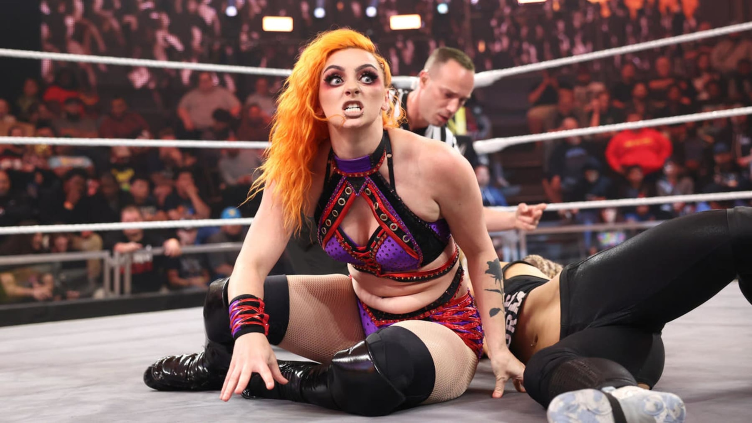 Toxic Attraction hoped to become the first three-time NXT women's tag team champions.