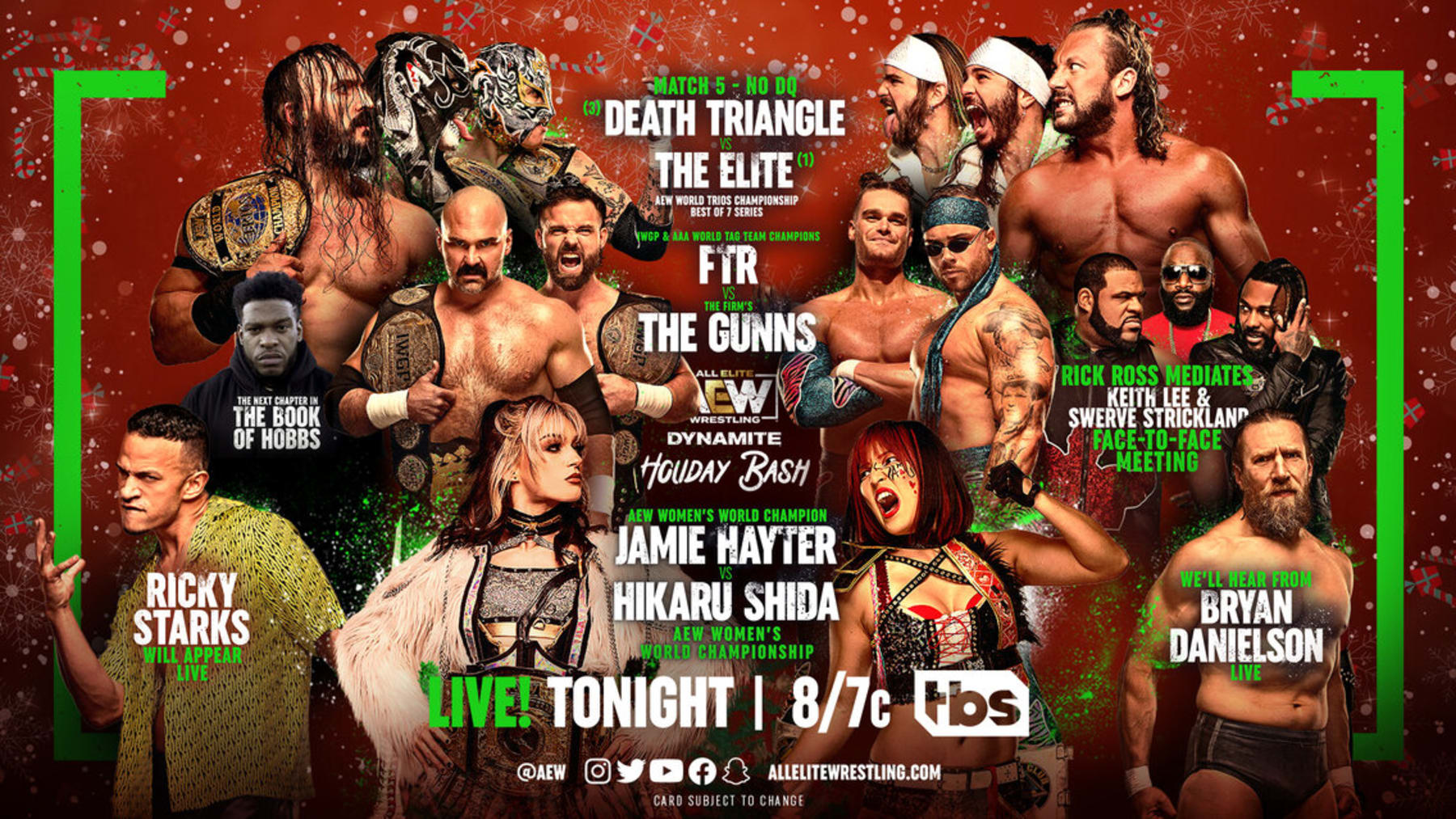Match No. 5 in the Best of Seven for the AEW Trios titles headlined Wednesday's Dynamite.