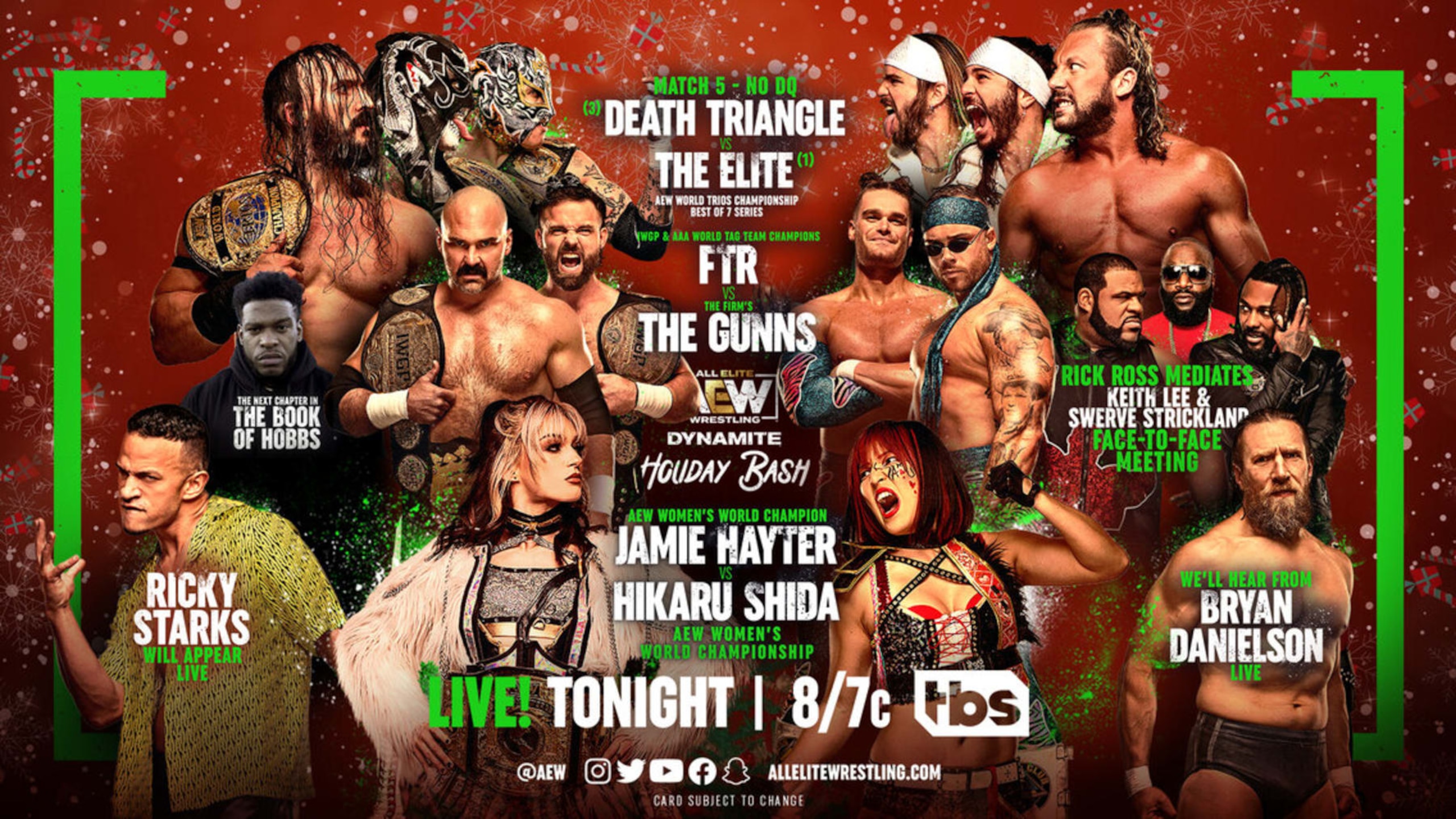 Match No. 5 in the Best of Seven for the AEW Trios titles headlined Wednesday's Dynamite.