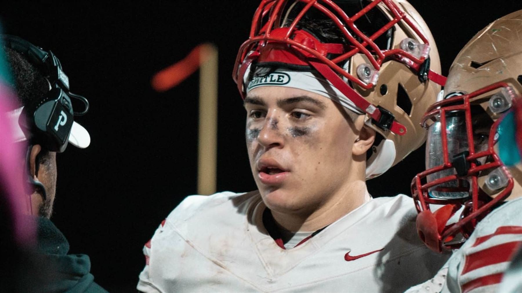 Linebacker Drayk Bowen has a bright future with the Irish.