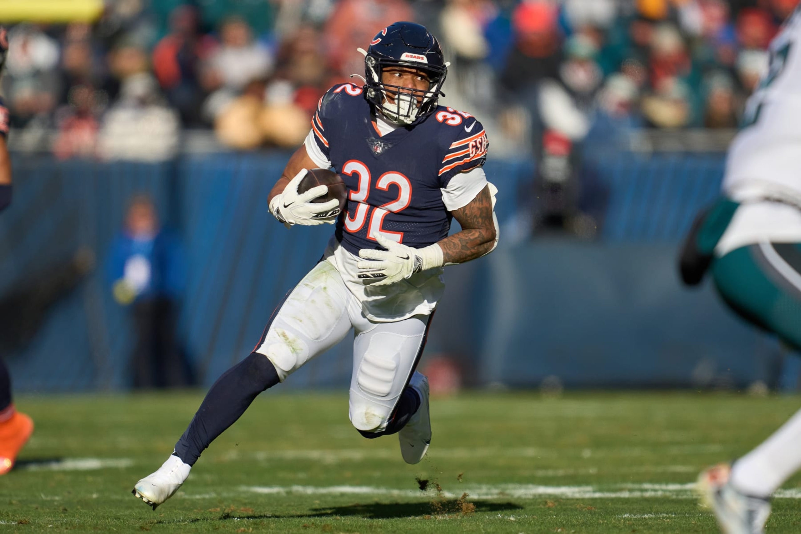 Bears running back David Montgomery
