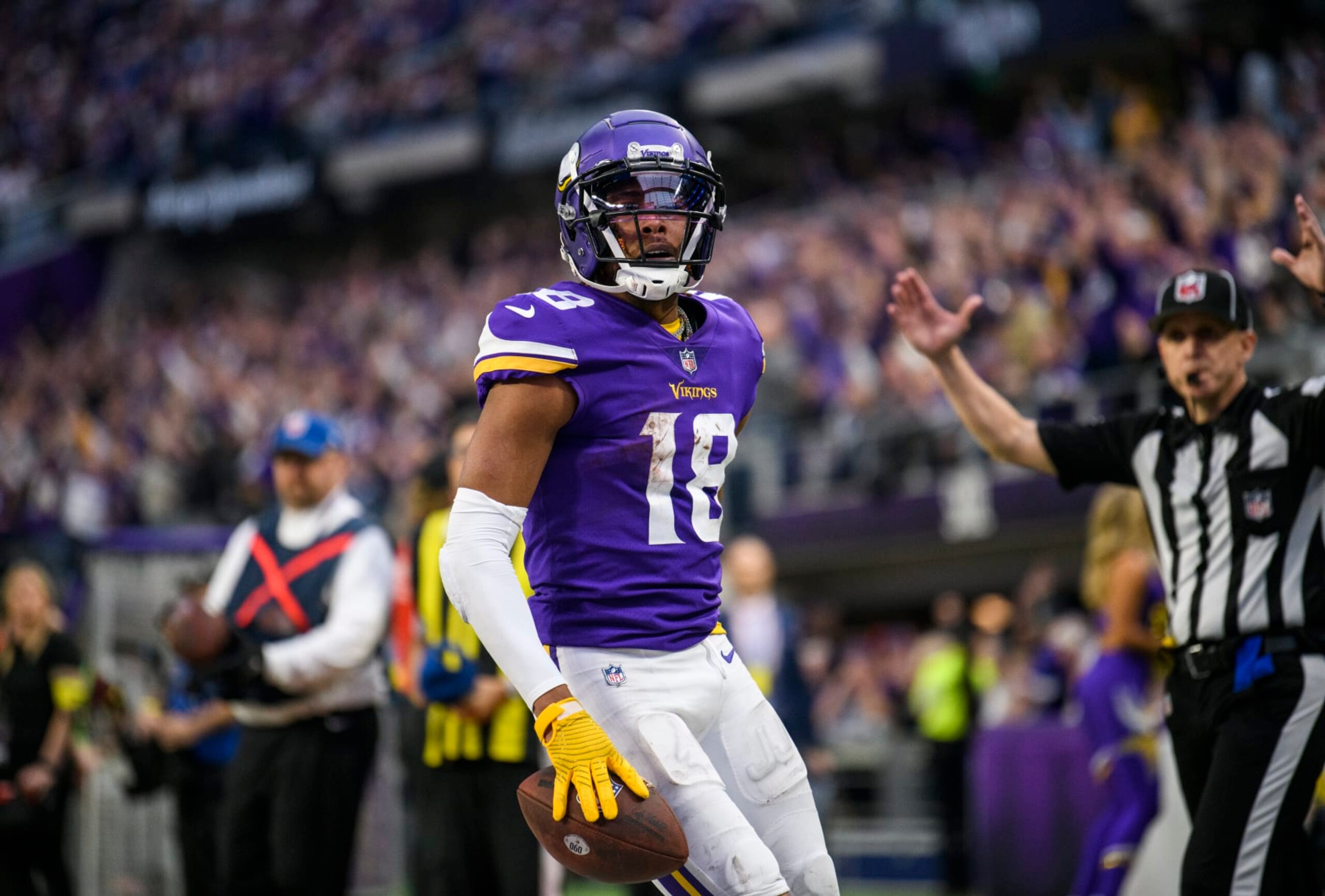 Vikings WR Justin Jefferson