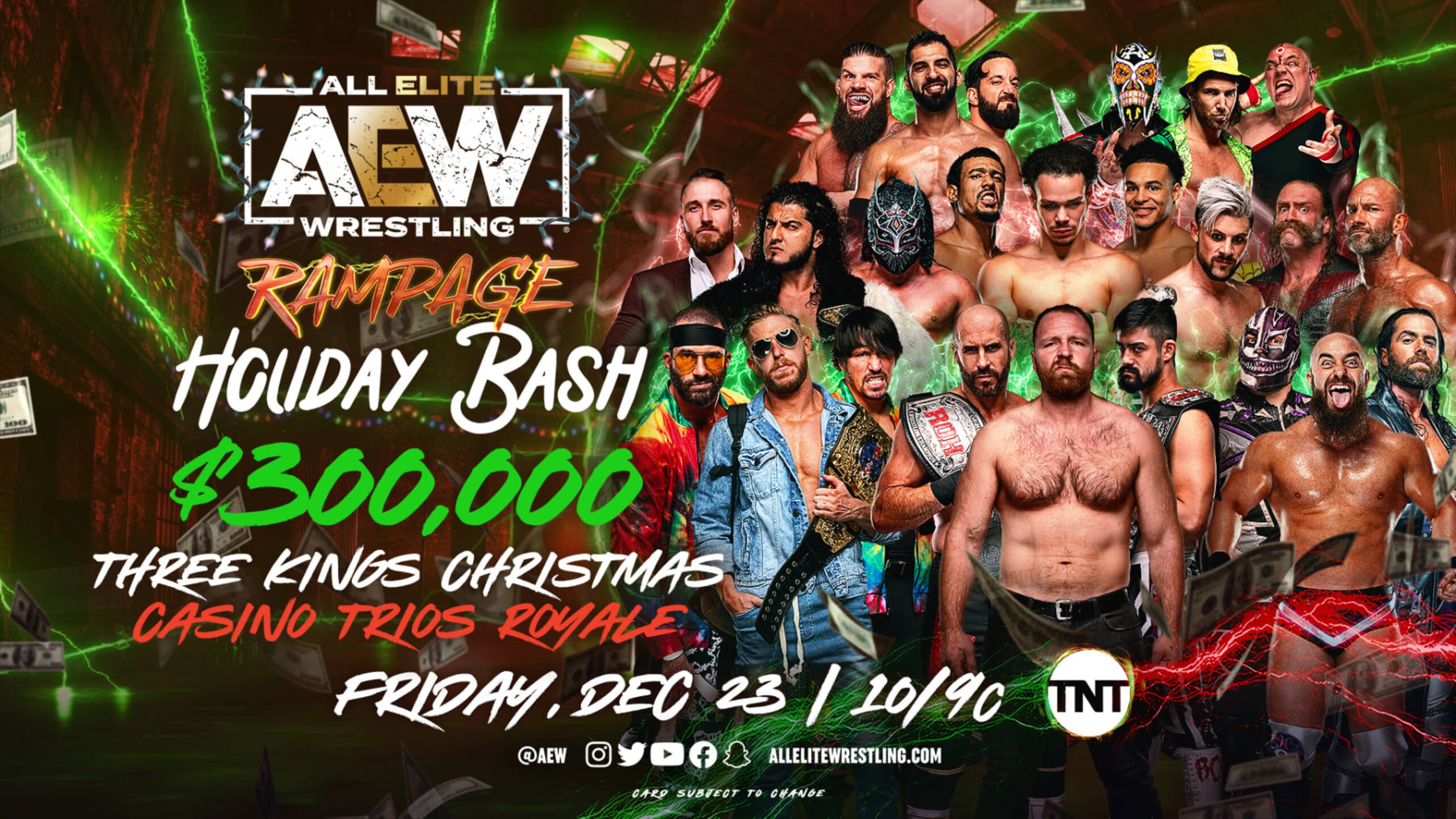 AEW's Trios Battle Royale.