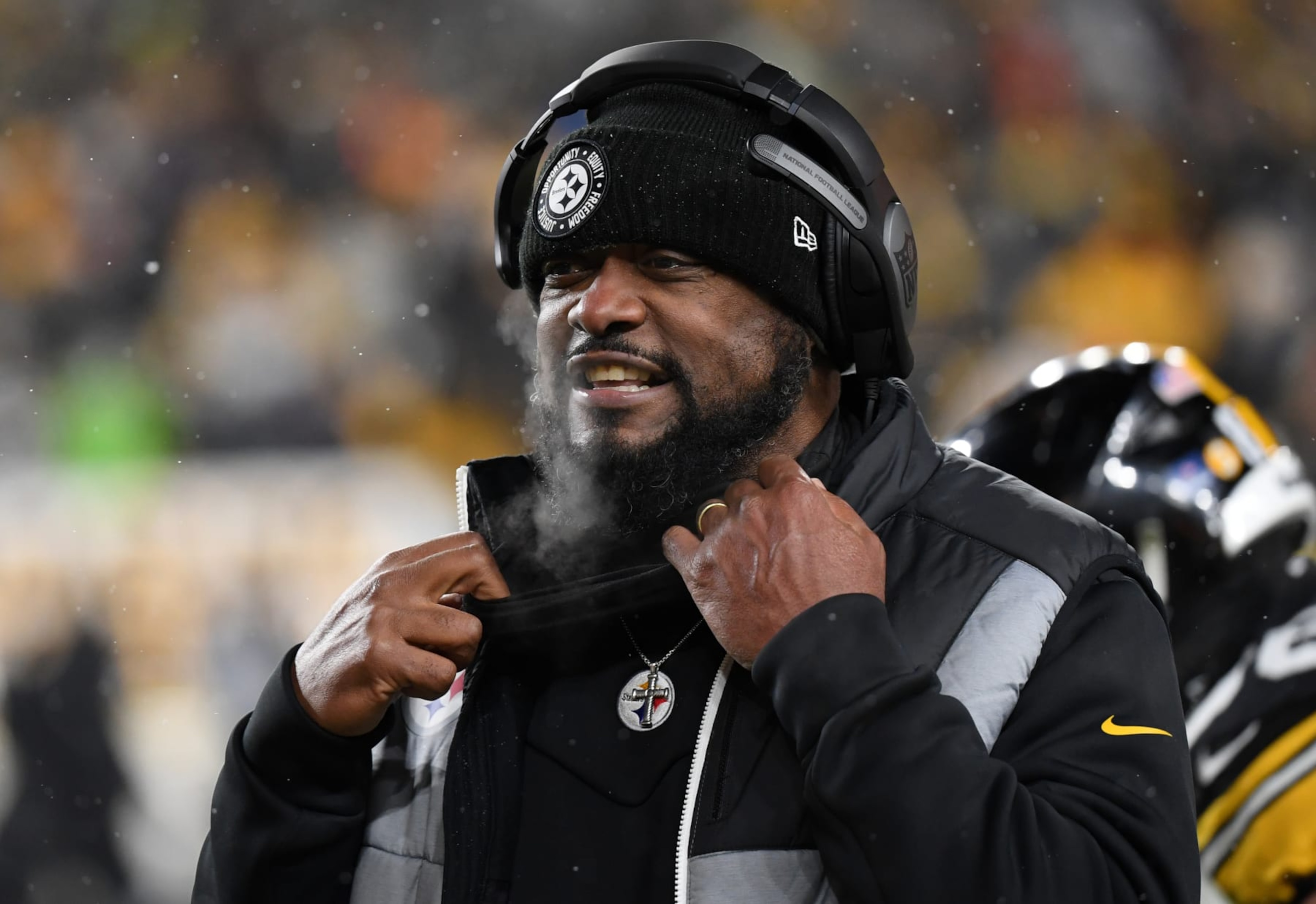 Steelers coach Mike Tomlin Steelers coach Mike Tomlin