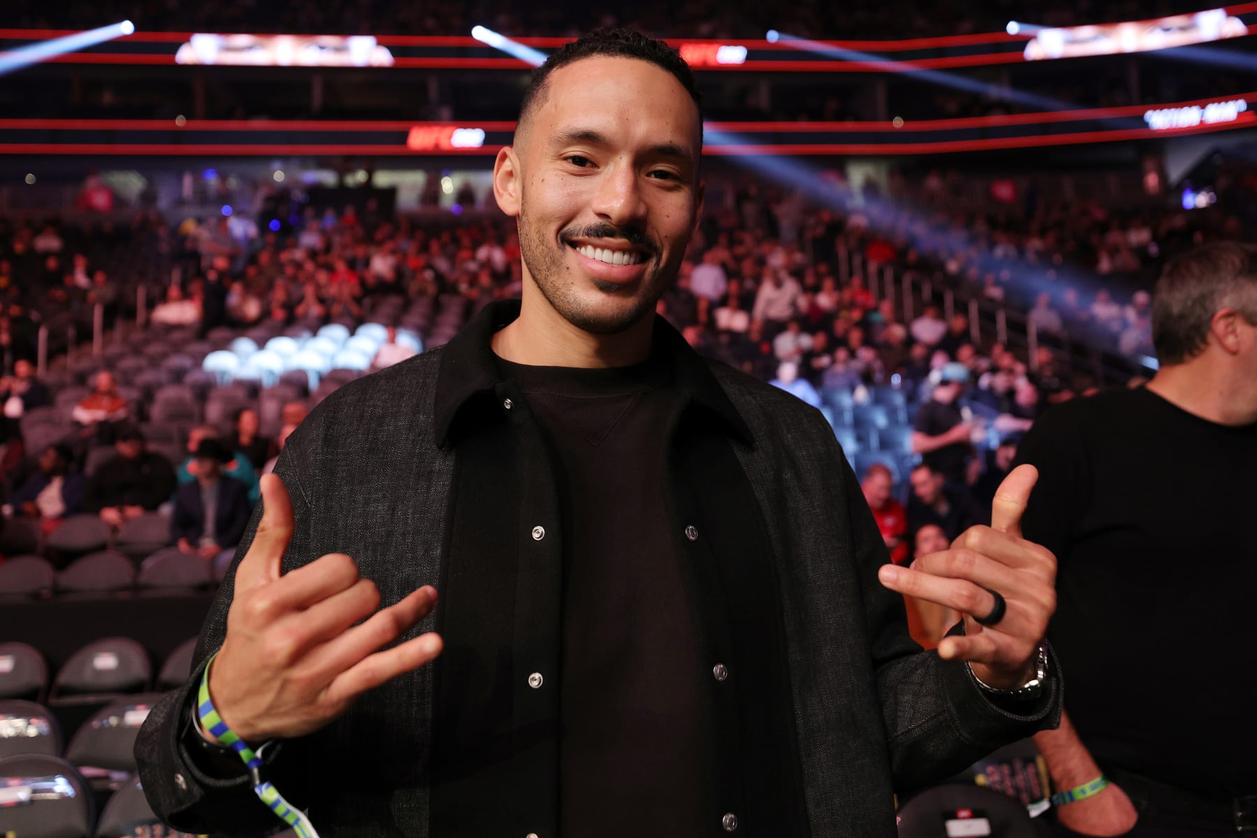 LAS VEGAS, NEVADA - DECEMBER 10: MLB player Carlos Correa is seen in attendance during the UFC 282 event at T-Mobile Arena on December 10, 2022 in Las Vegas, Nevada. (Photo by Carmen Mandato/Zuffa LLC)