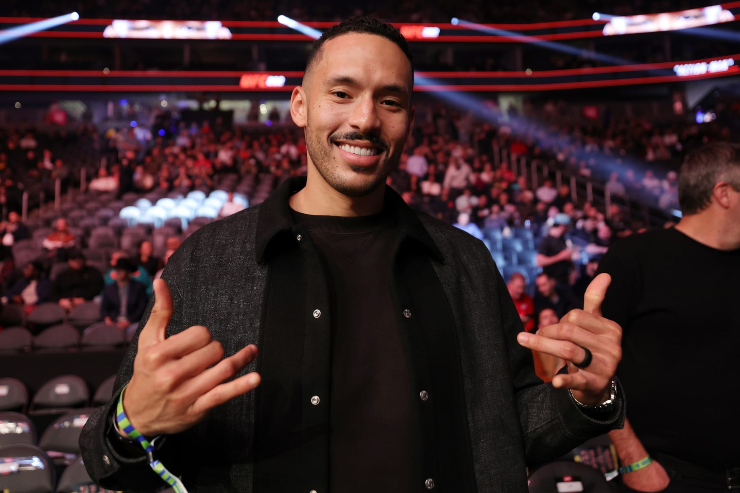 LAS VEGAS, NEVADA - DECEMBER 10: MLB player Carlos Correa is seen in attendance during the UFC 282 event at T-Mobile Arena on December 10, 2022 in Las Vegas, Nevada. (Photo by Carmen Mandato/Zuffa LLC)
