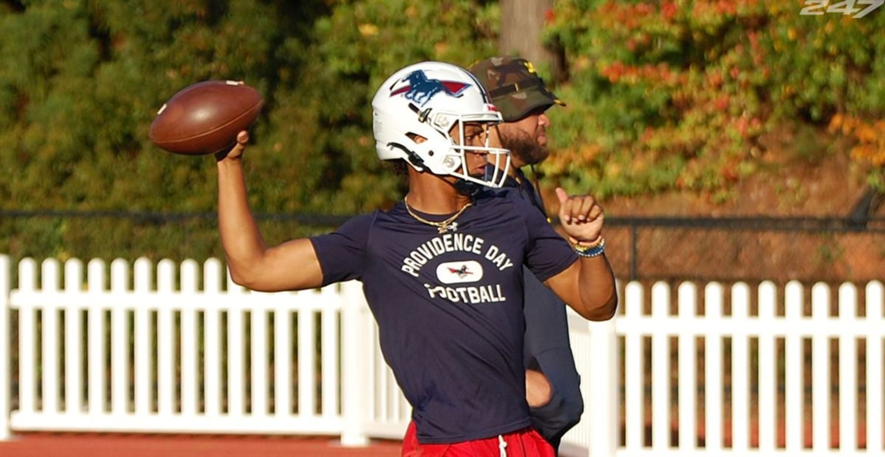 Jadyn Davis is another elite, uncommitted QB.
