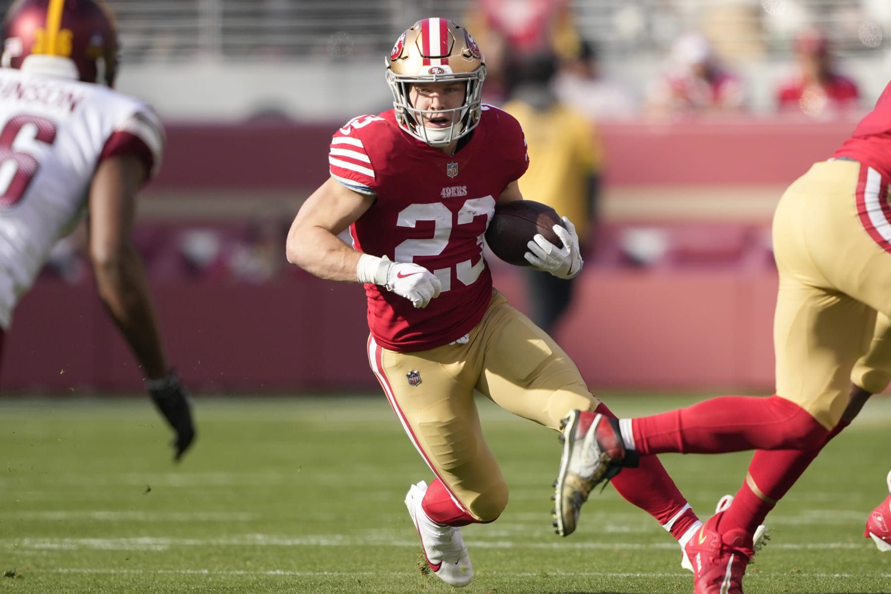 49ers RB Christian McCaffrey