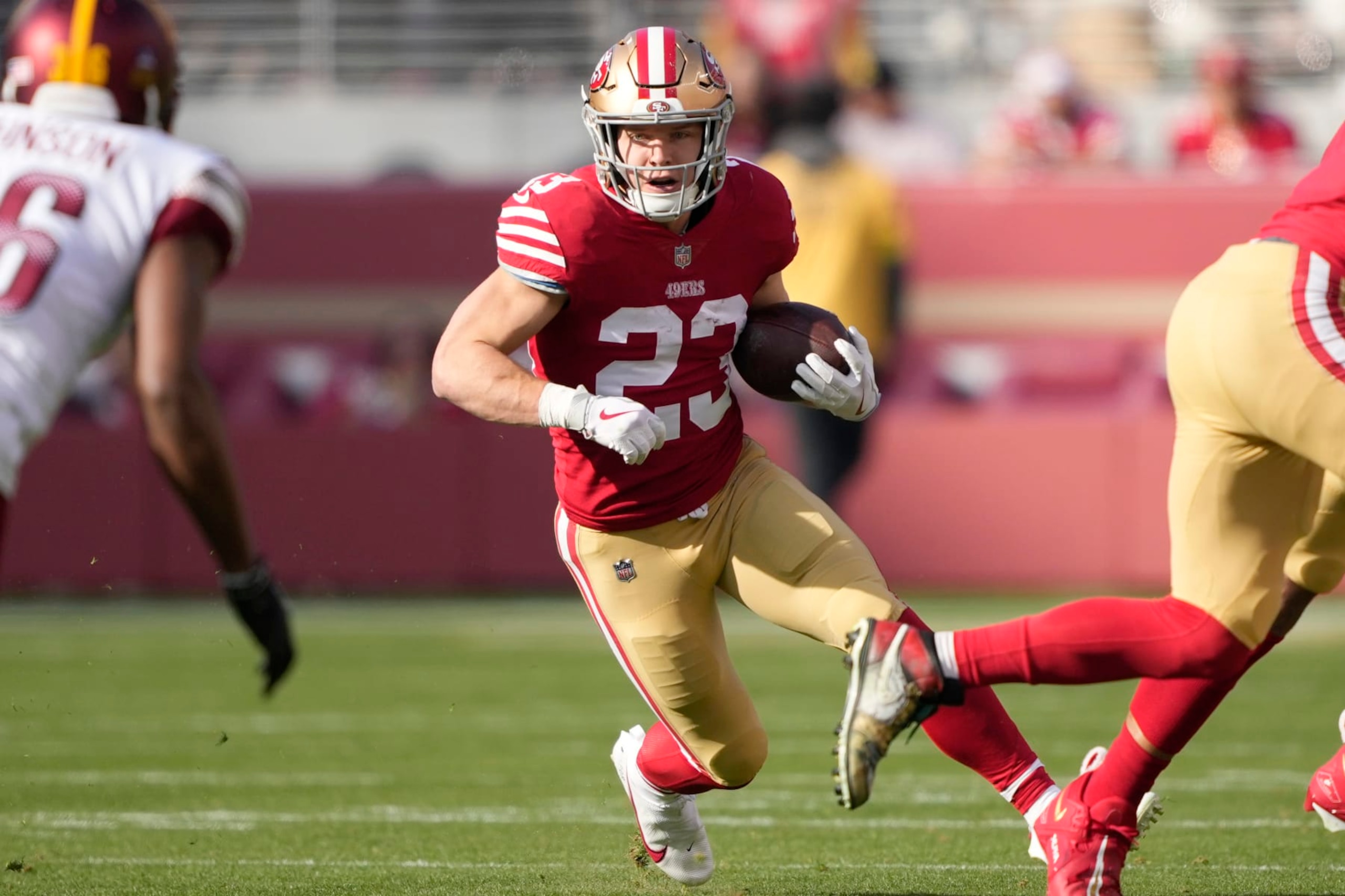 49ers RB Christian McCaffrey
