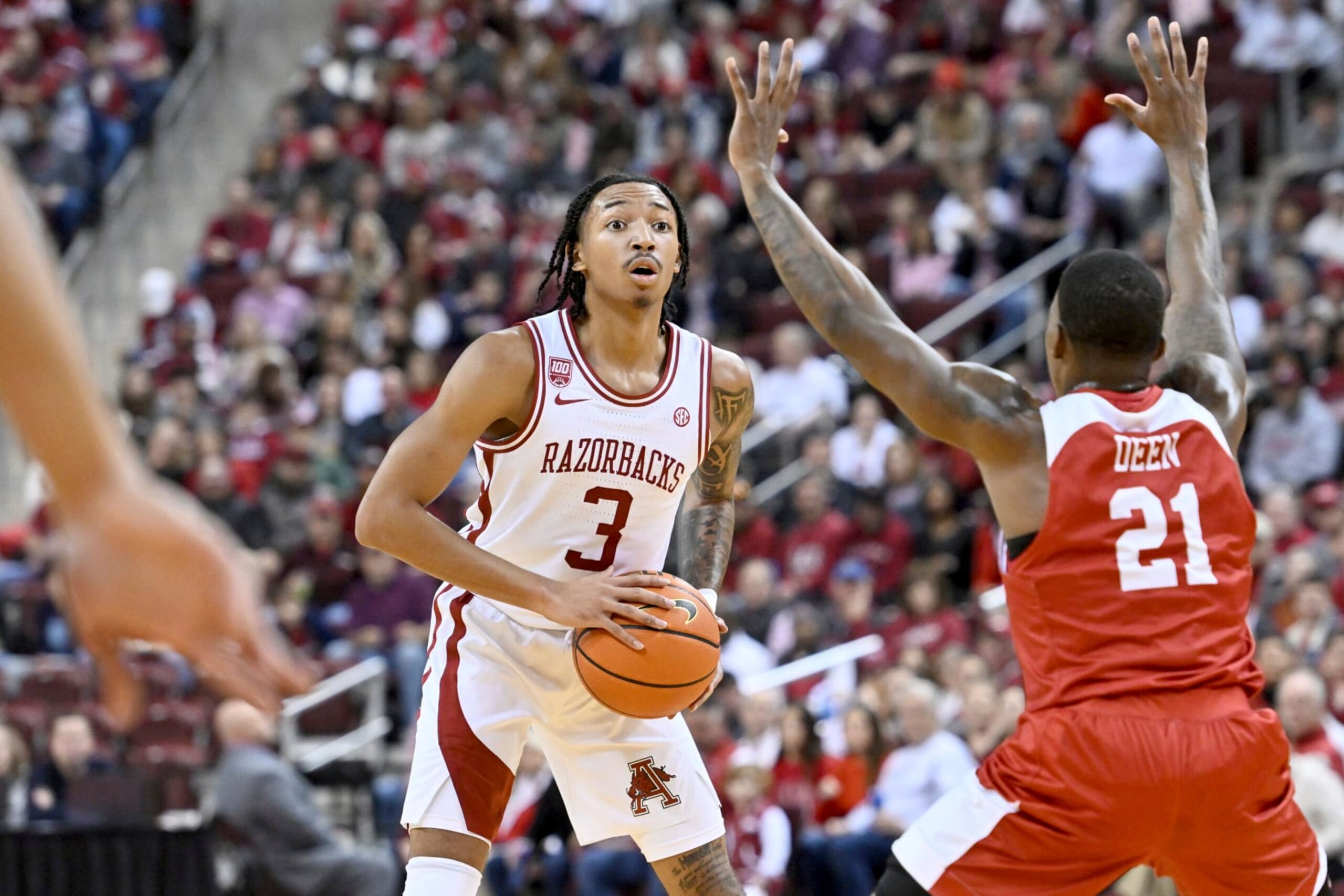 Arkansas' Nick Smith Jr. Arkansas' Nick Smith Jr.