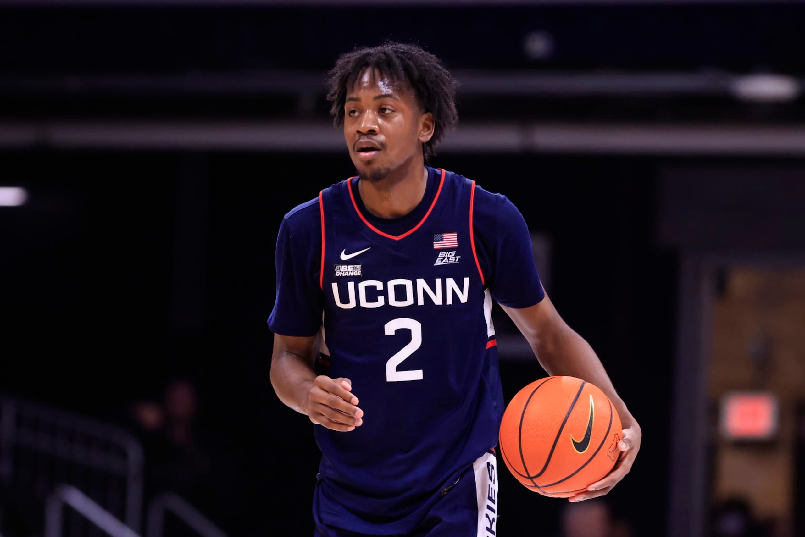 Connecticut's Tristen Newton Connecticut's Tristen Newton