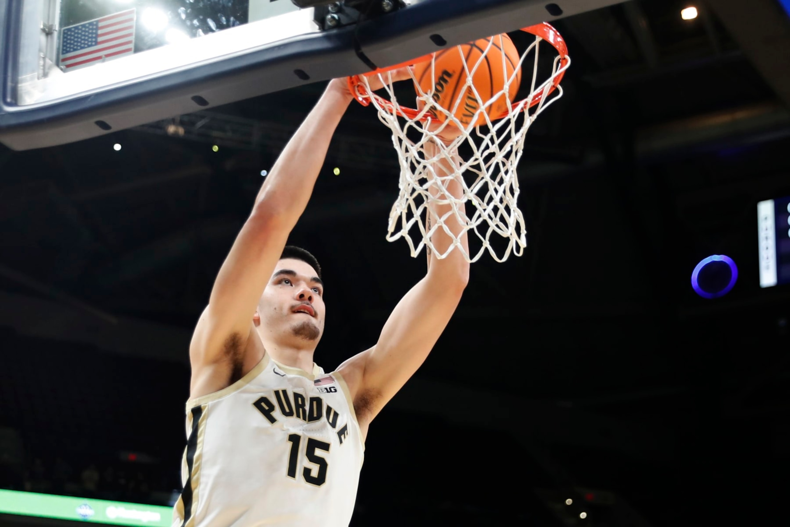 Purdue's Zach Edey Purdue's Zach Edey
