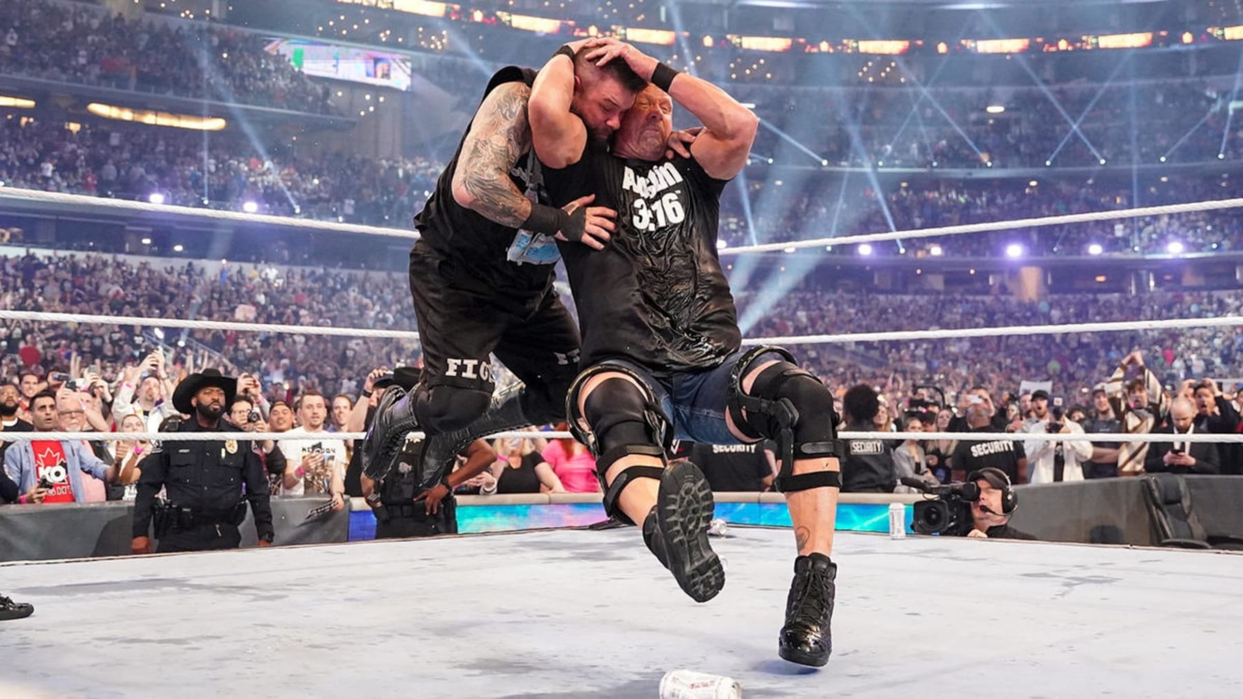 Stone Cold Steve Austin made a shocking return to the ring and defined WWE WrestleMania 38 in a year where many greats made a big splash late in their careers.