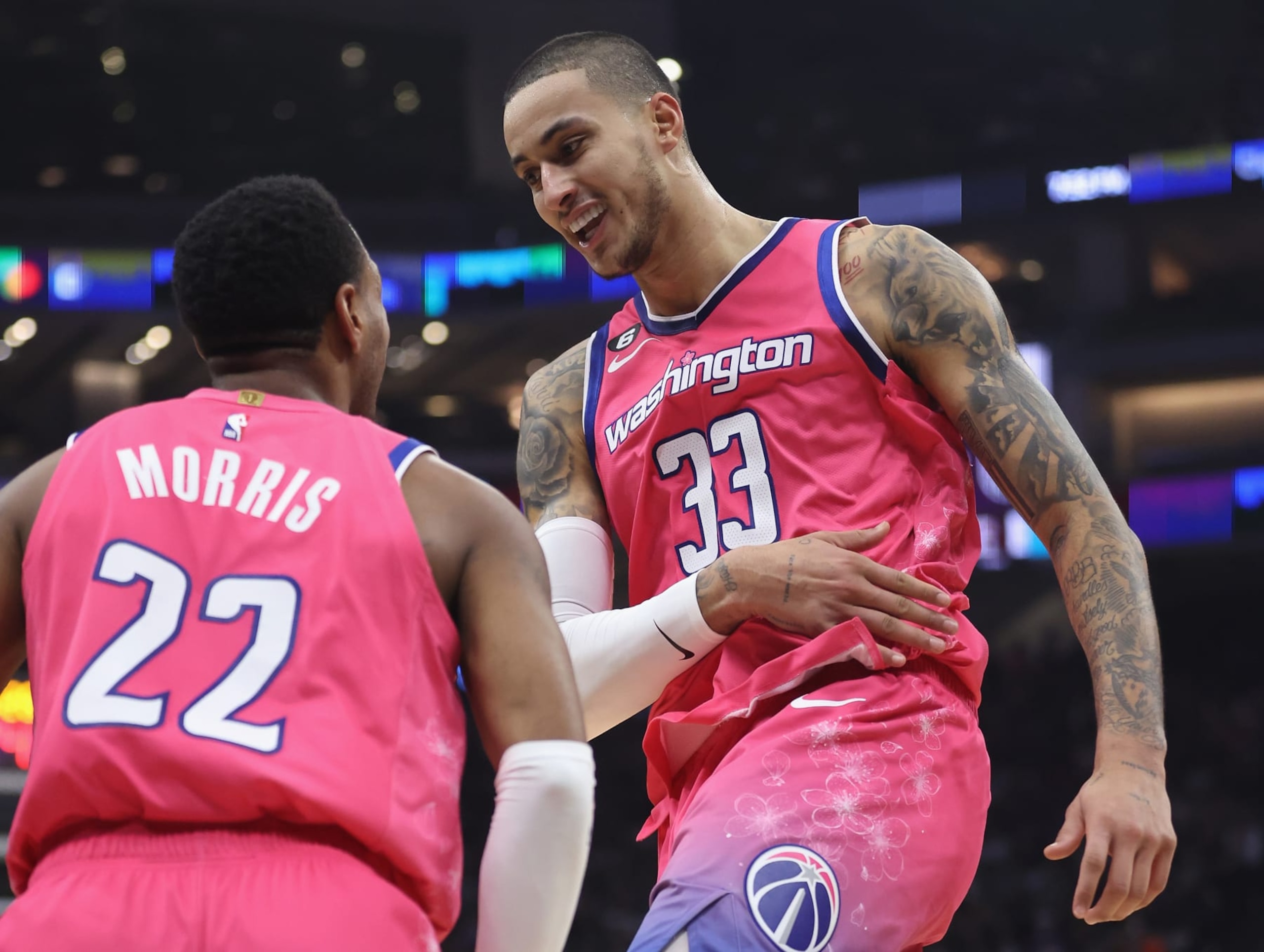 Monte Morris and Kyle Kuzma