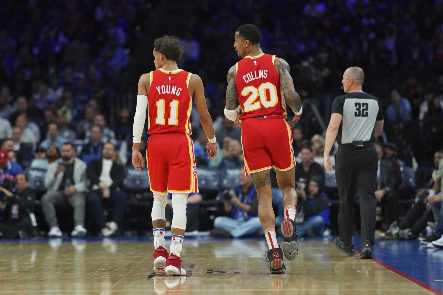 Trae Young and John Collins
