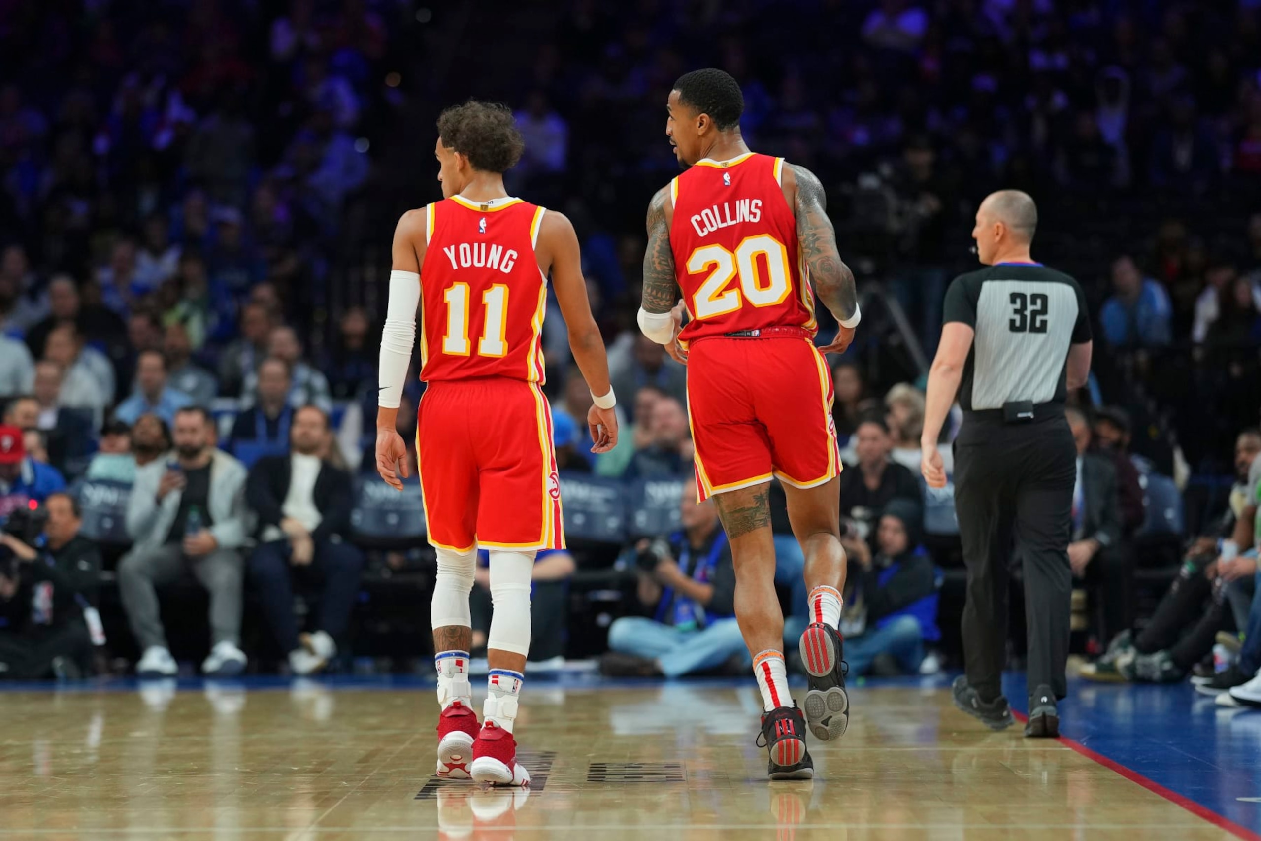 Trae Young and John Collins