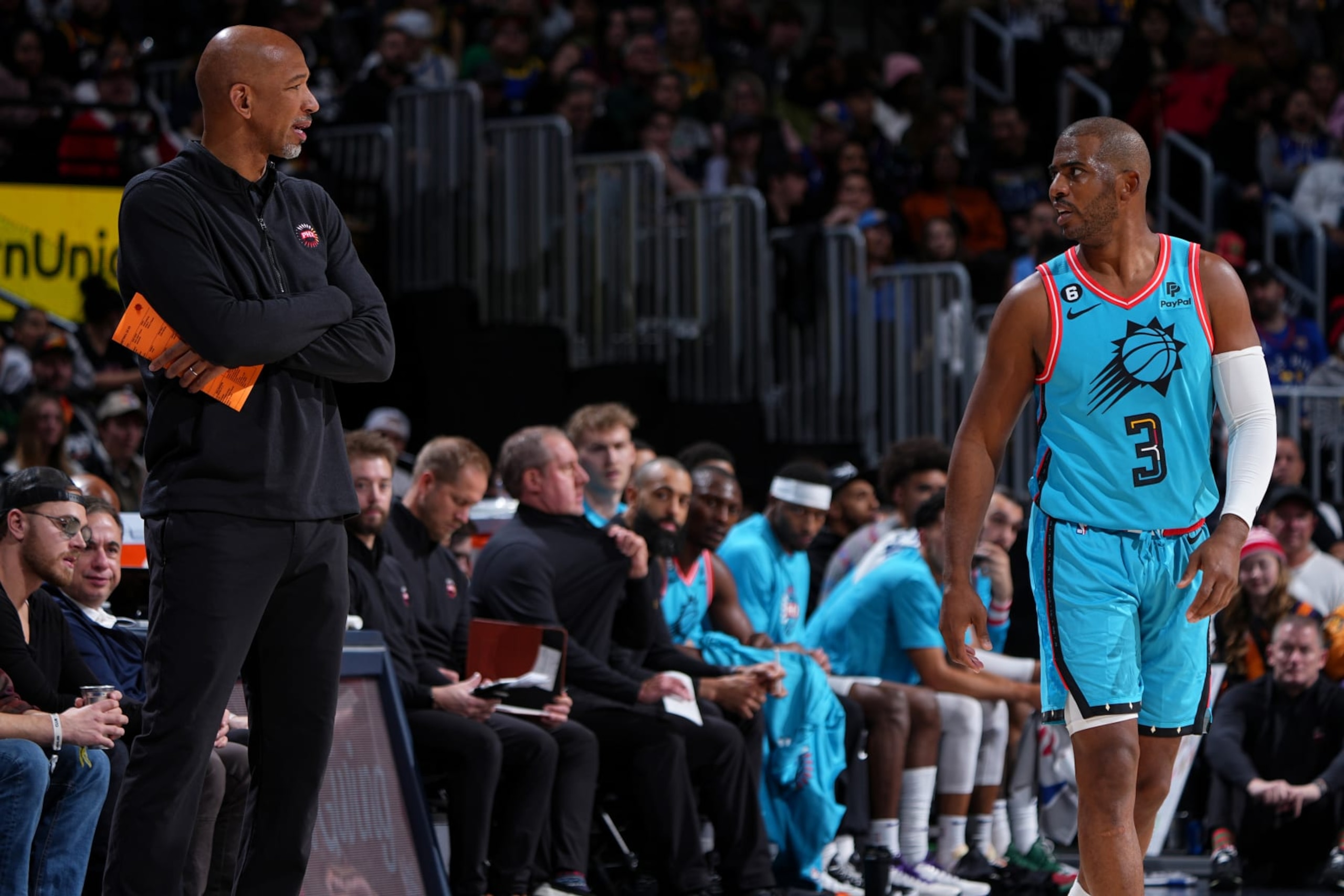 Monty Williams and Chris Paul