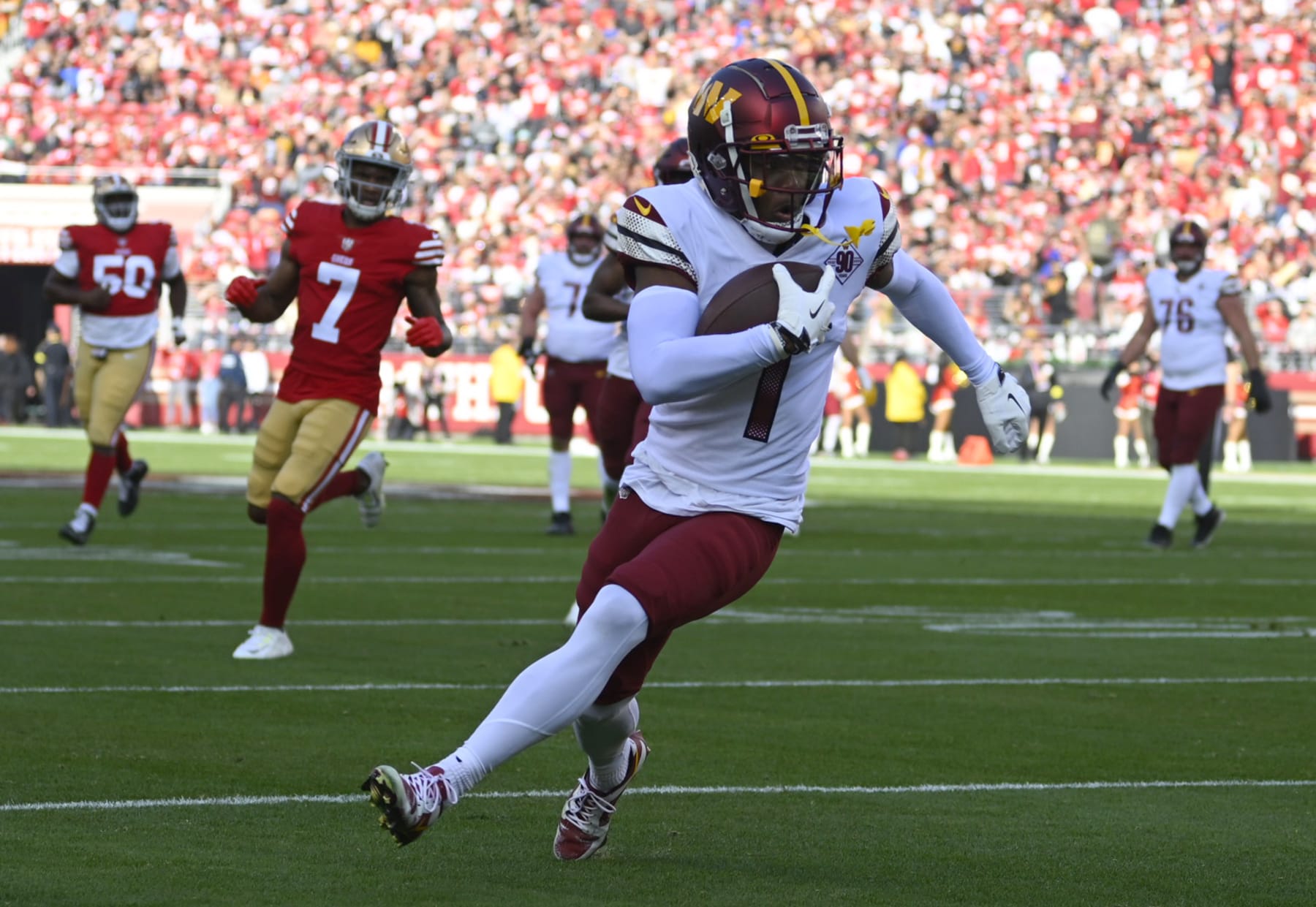 Commanders WR Jahan Dotson