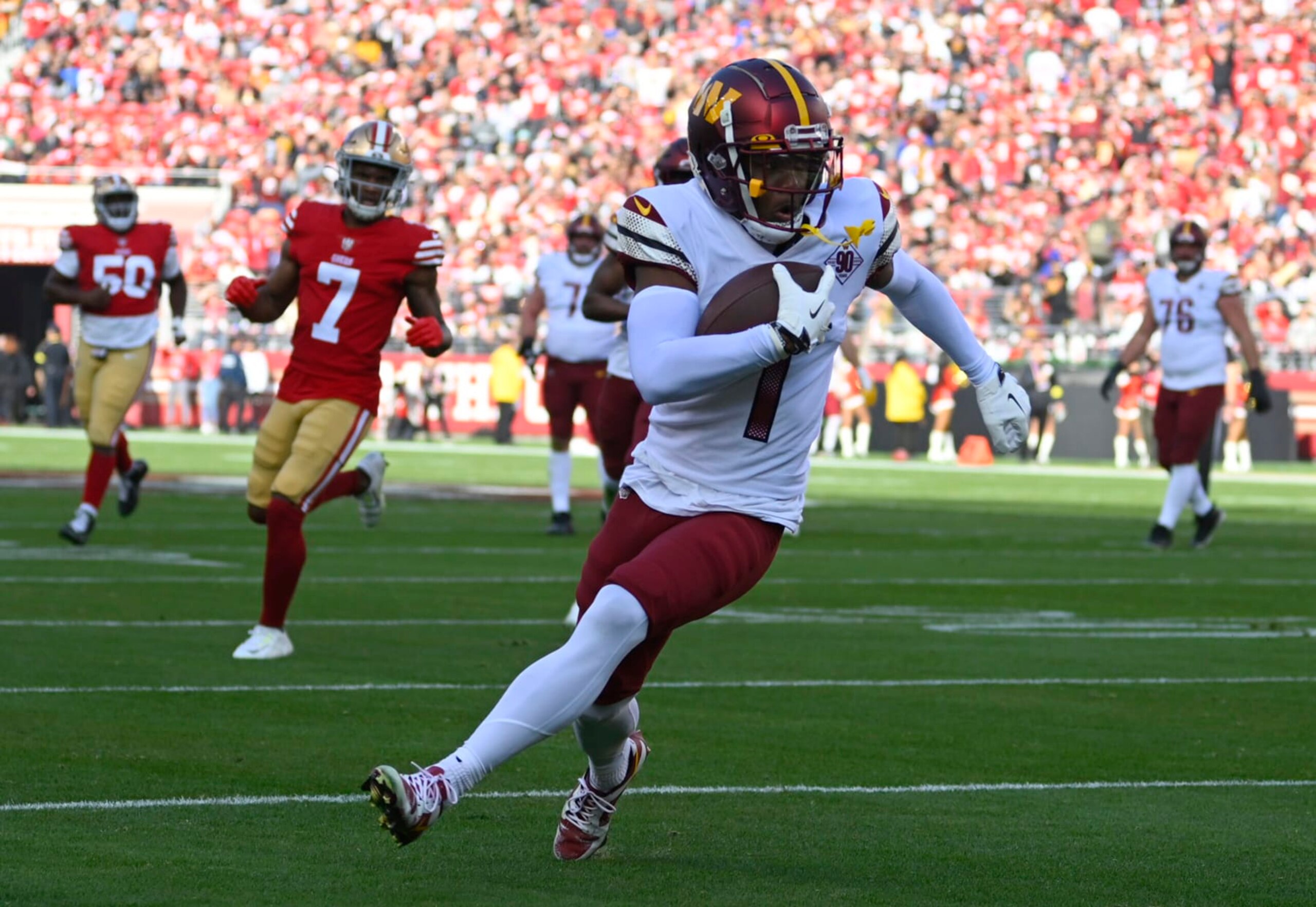 Commanders WR Jahan Dotson