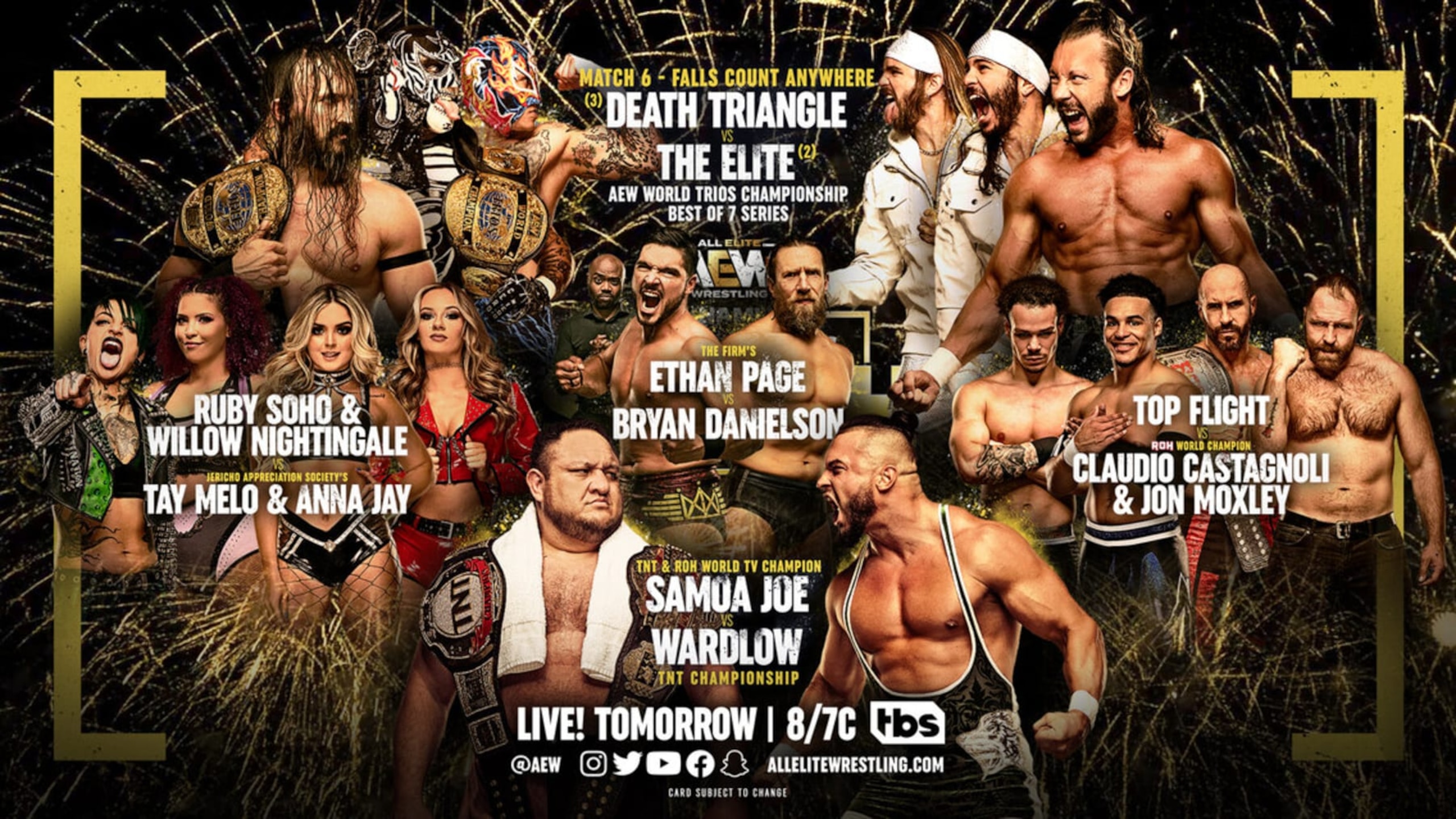 AEW wrapped up its 2022 with a loaded card of in-ring action Wednesday night.