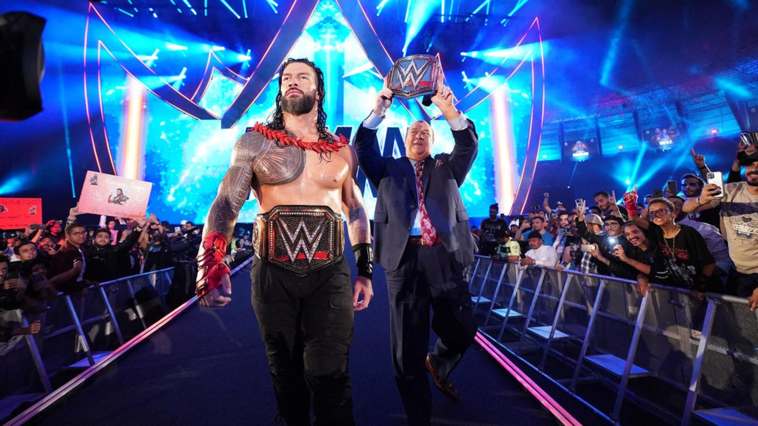 Roman Reigns at Crown Jewel.