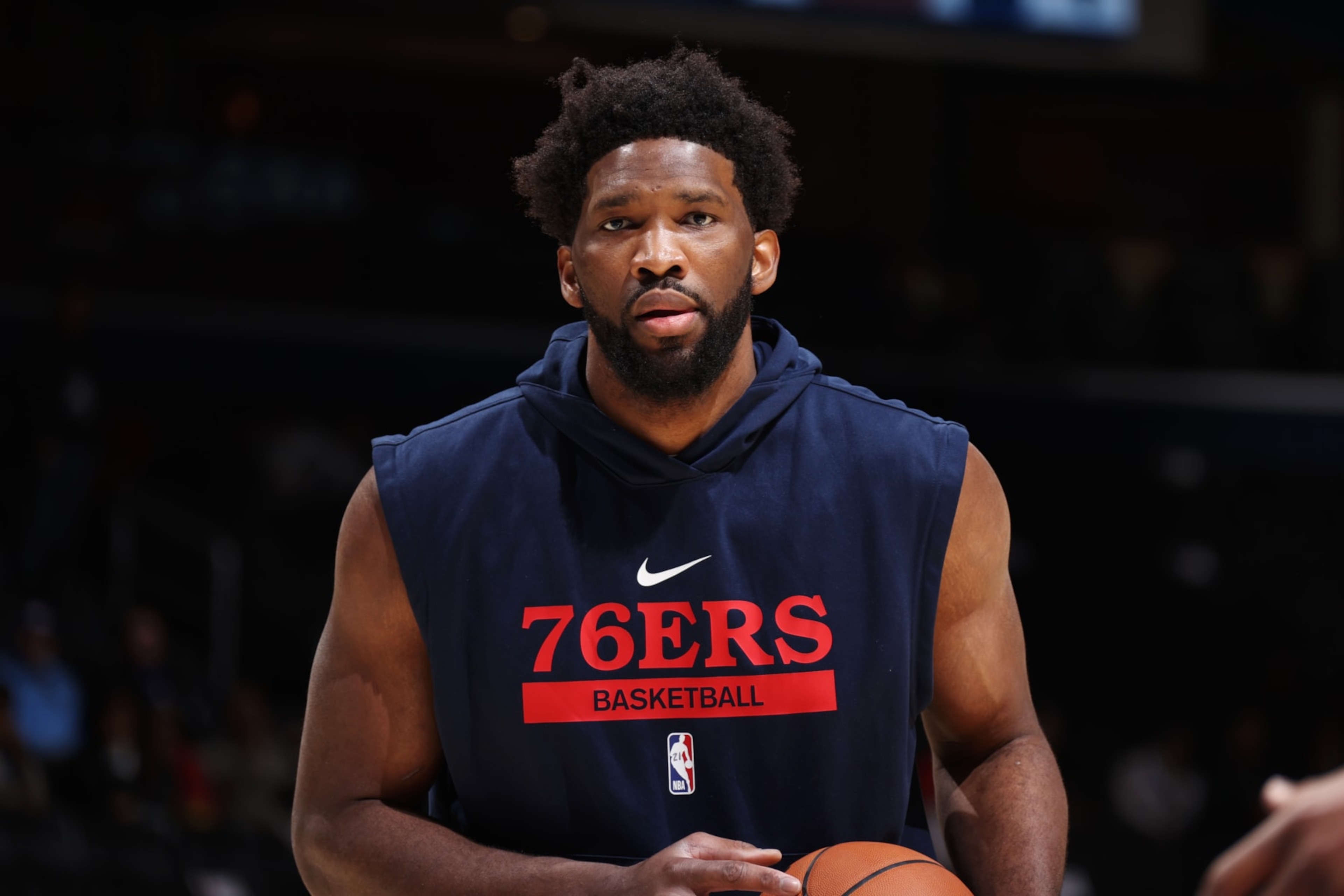 Sixers center Joel Embiid