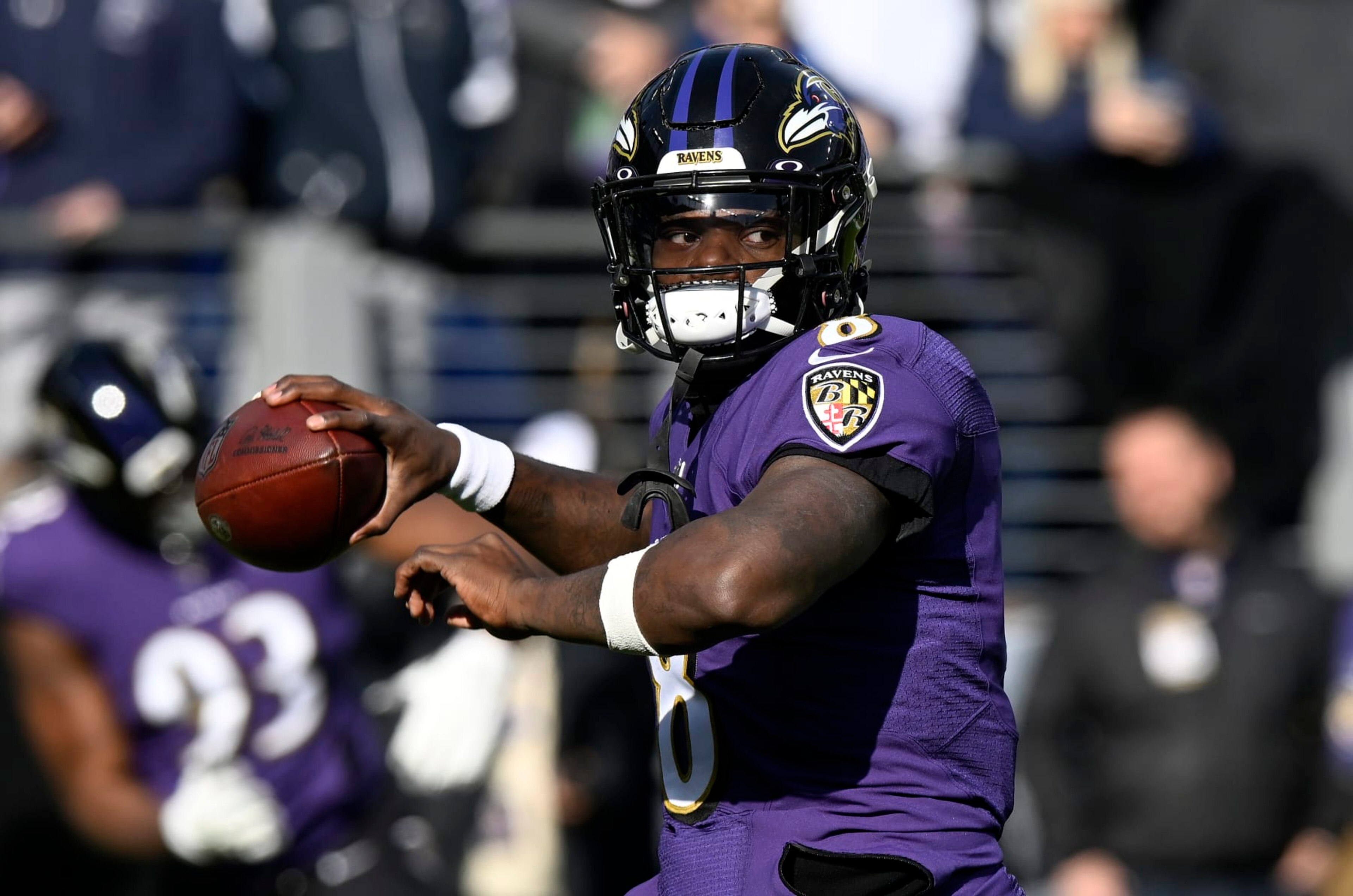 Ravens QB Lamar Jackson