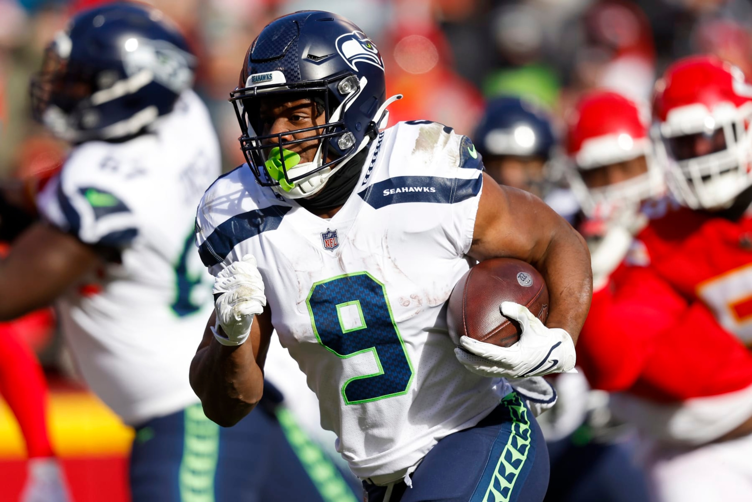 Kenneth Walker III is one of many promising rookies from the Seahawks' 2022 draft class. Kenneth Walker III is one of many promising rookies from the Seahawks' 2022 draft class.